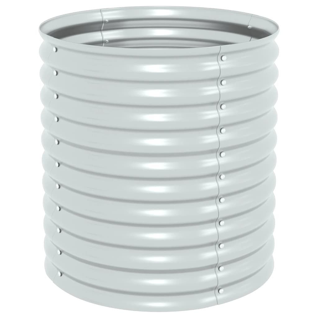 vidaXL Hochbeet Garten-Hochbeet 80x80x81 cm Verzinkter günstig online kaufen