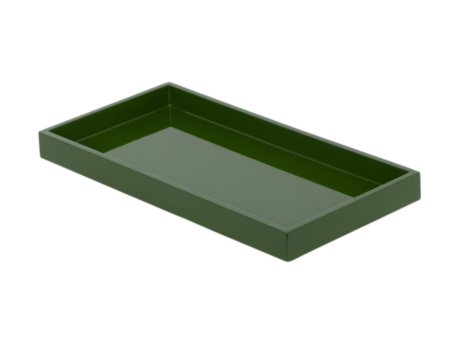 albert l. (punkt) Tablett Lacquer-Tablett grasgrün 30x15cm, MDF