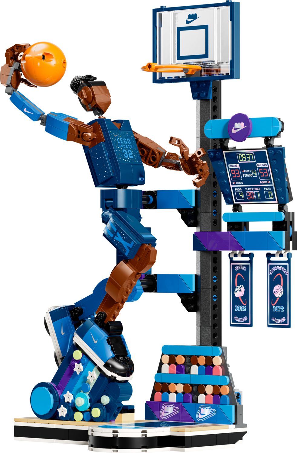 LEGO® Nike 43010 Nike Slam Dunk Spielbausteine, (Set, 809 St., Set)