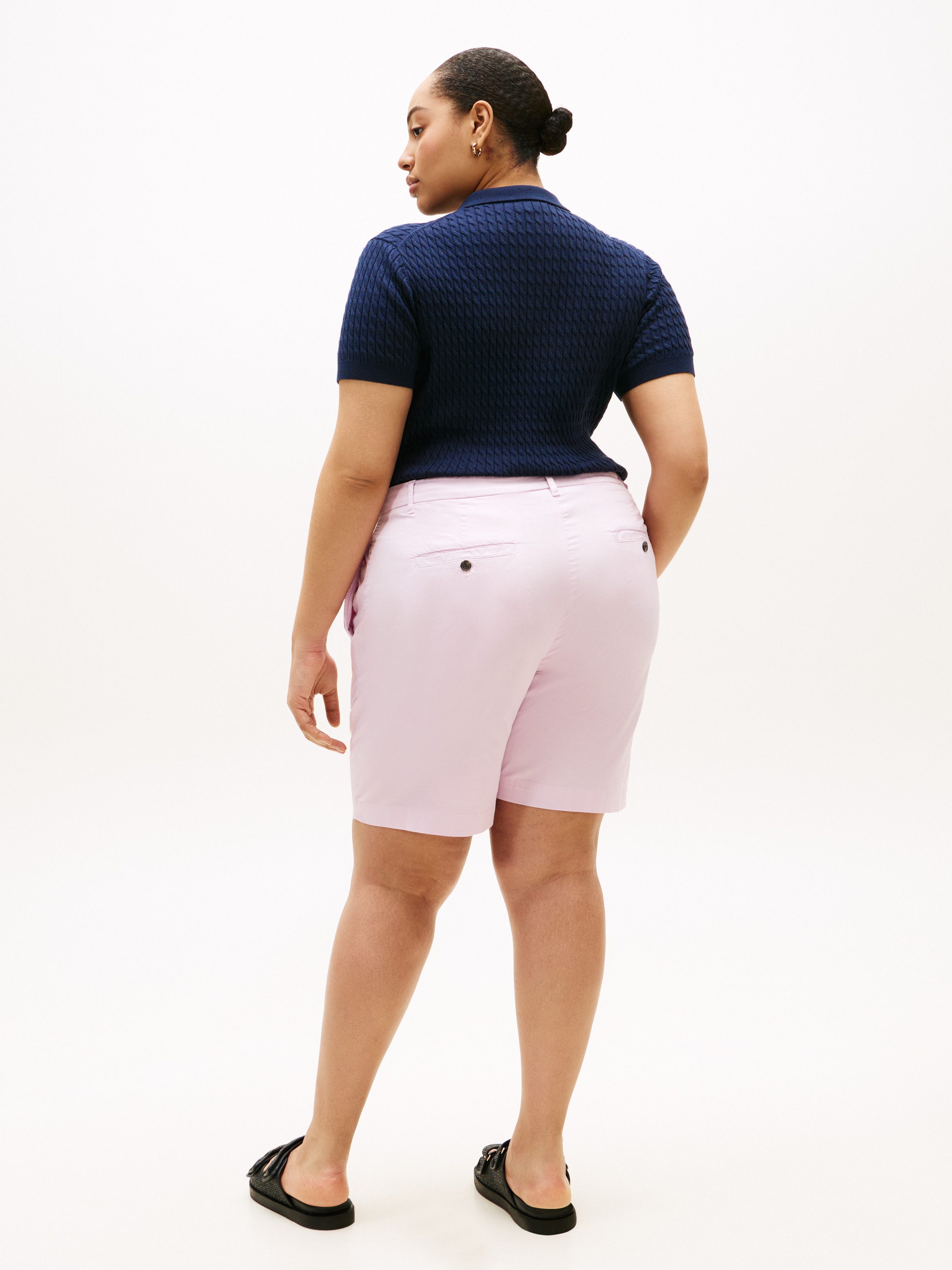 Tommy Hilfiger Curve Chinoshorts CRV CO GMD BLEND CHINO SHORT in großen Größen – Bild 5 von 5