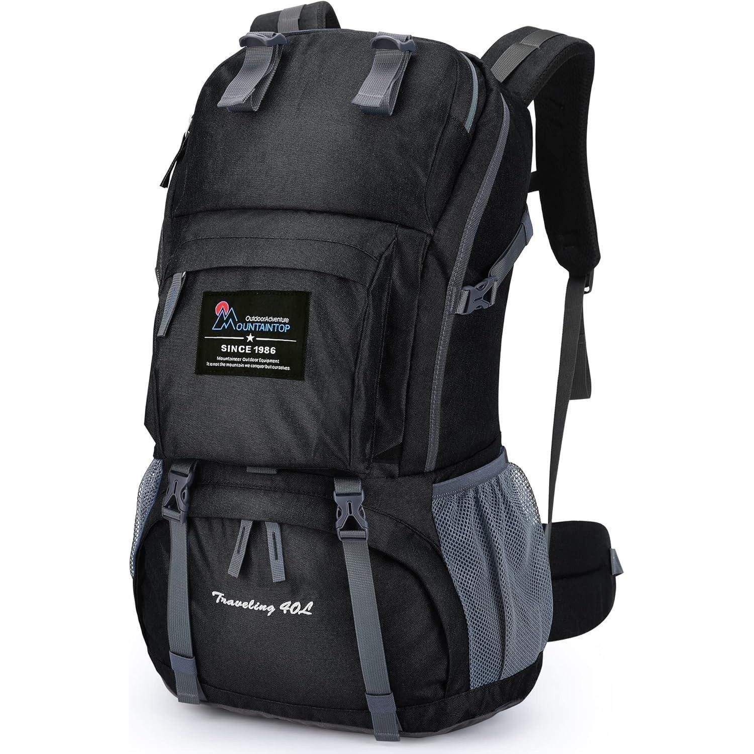 Trekkingrucksack Wanderrucksack 40L Herren Damen Trekking Outdoor Camping Rucksack