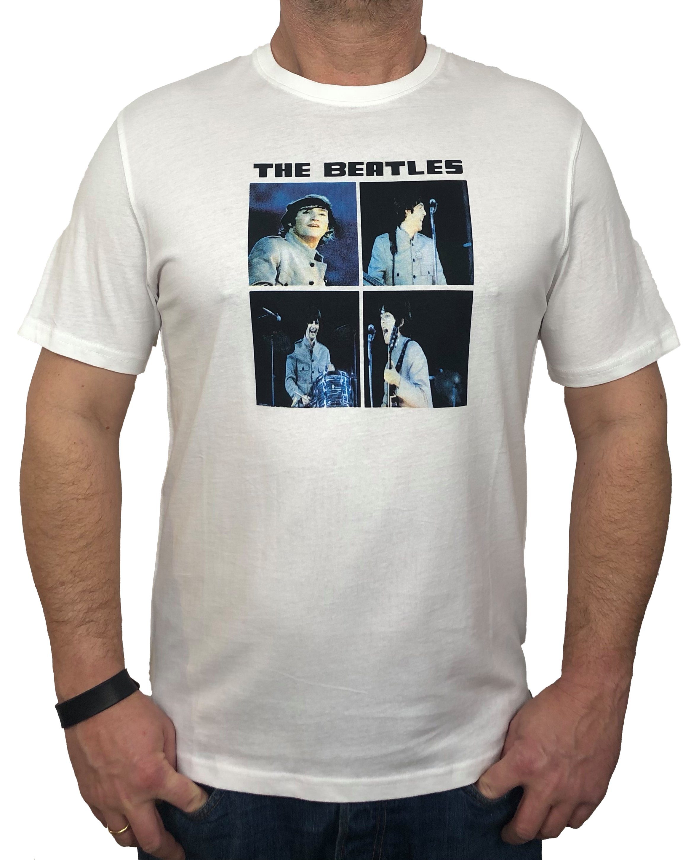 Stück) (Stück, Beatles "Photo" 1-tlg., T-Shirt mit The Frontprint