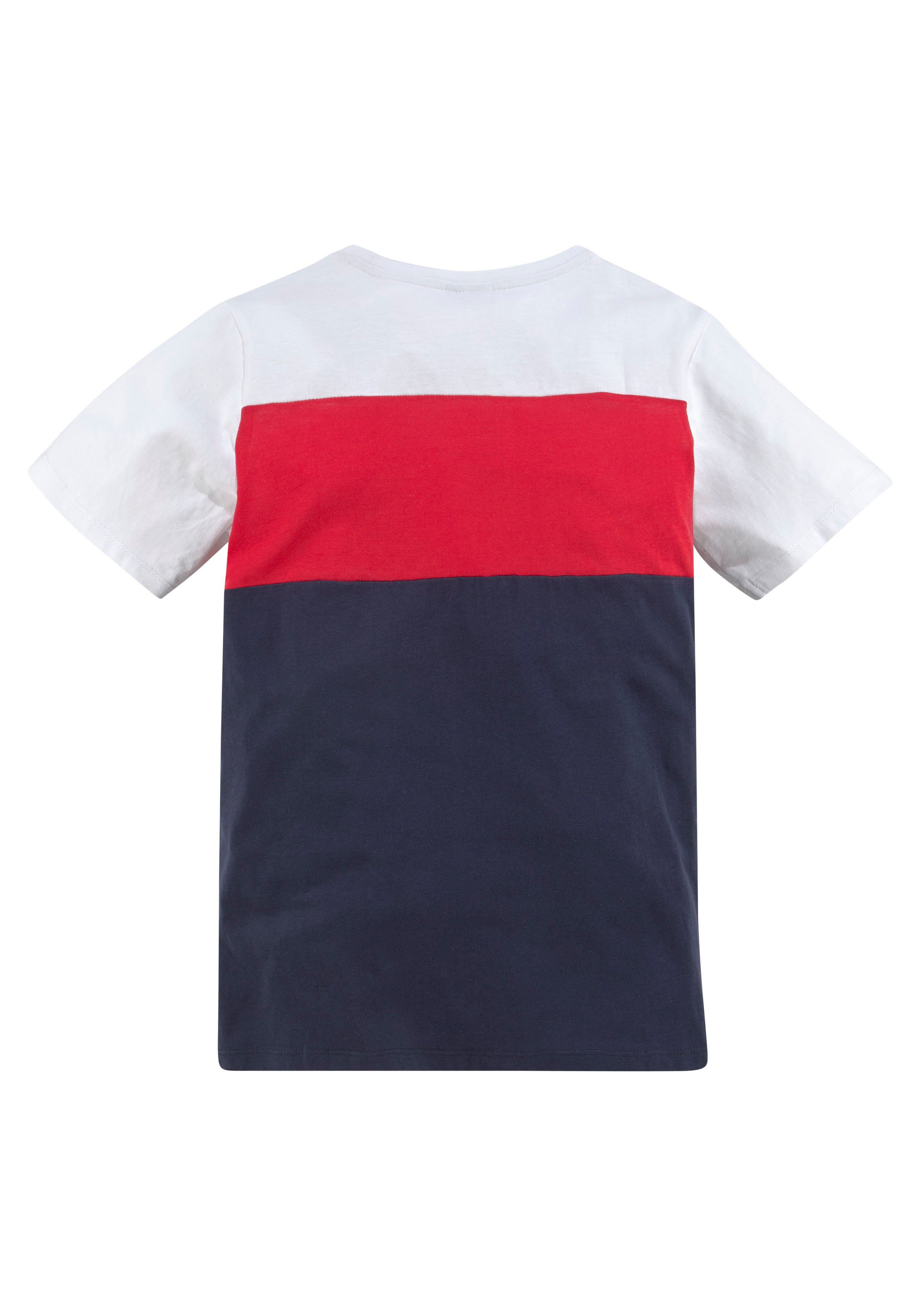 KangaROOS Colorblockdesign in T-Shirt