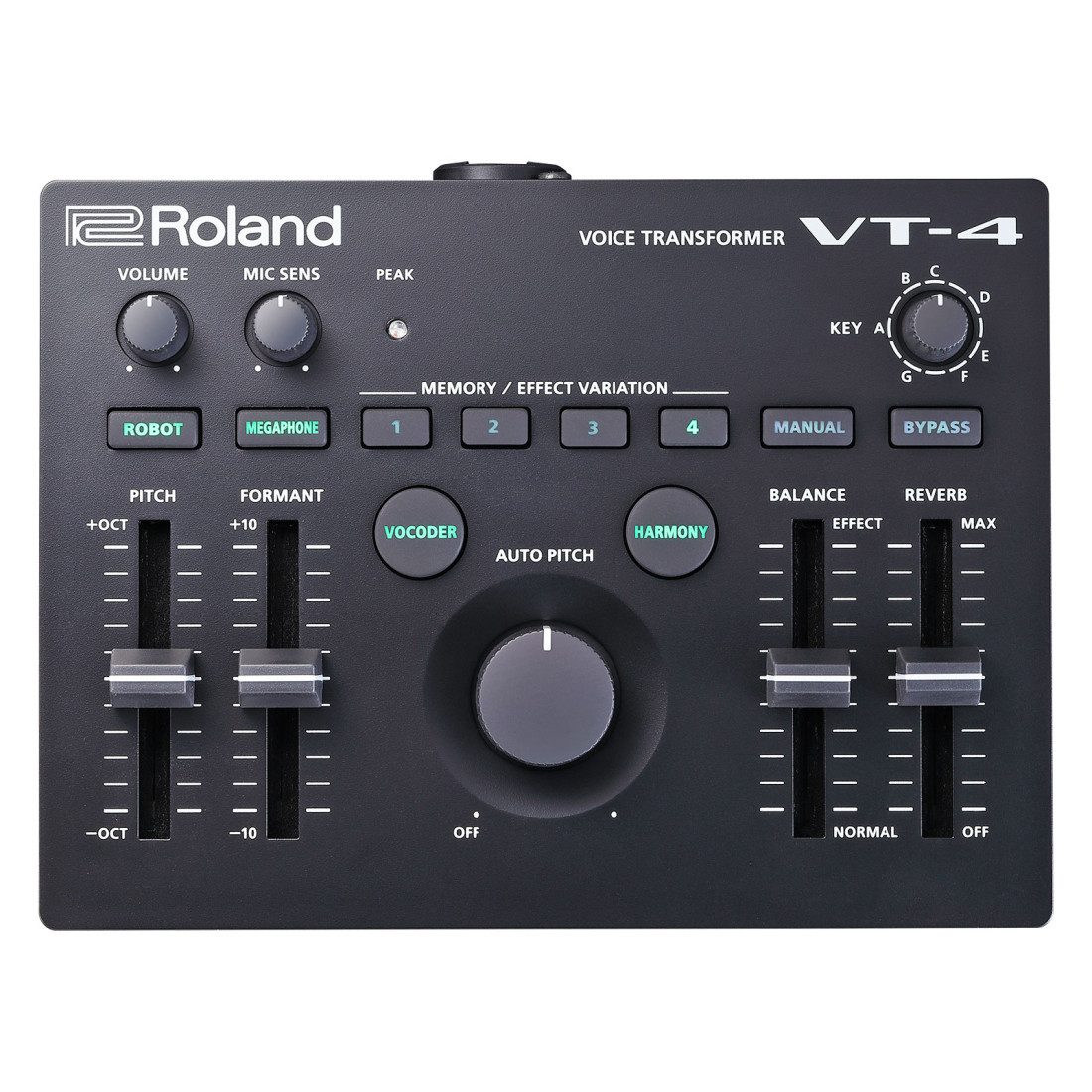 Roland VT-4 Voice Transformer Digitales Aufnahmegerät