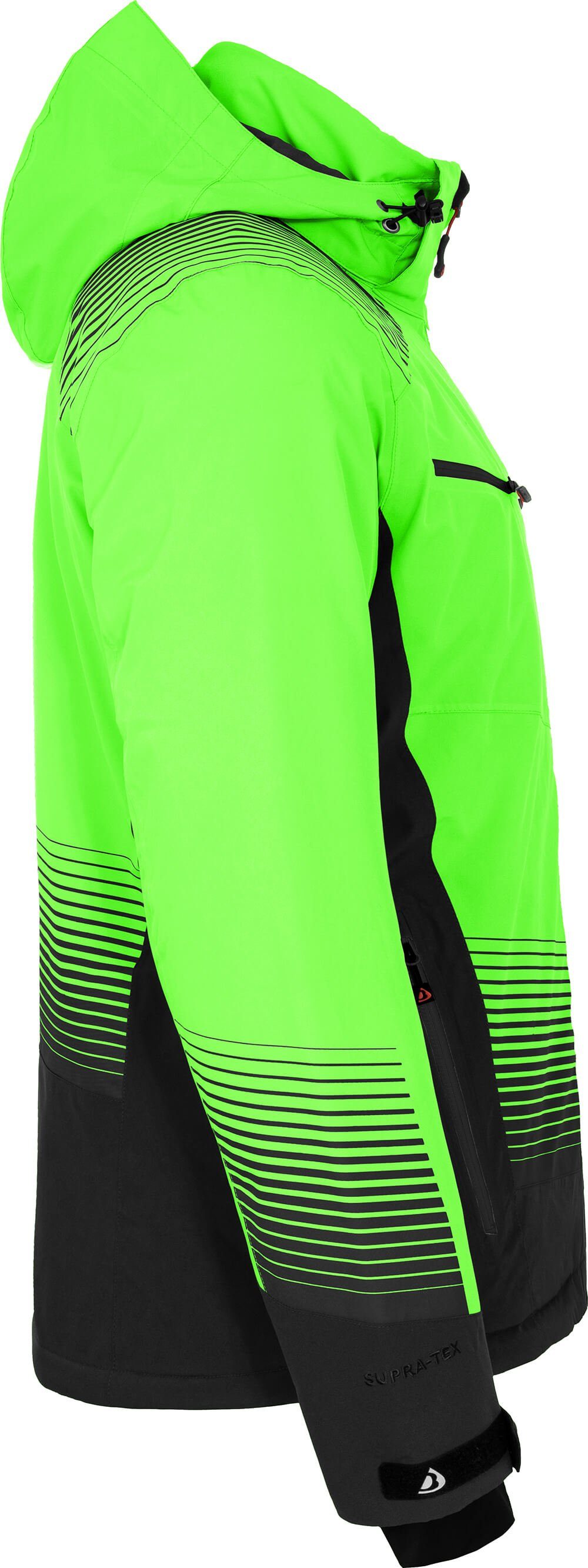 Bergson Skijacke TAAVI Herren Skijacke, warm wattiert, wasserdicht (20000 mm), Langgrößen, G