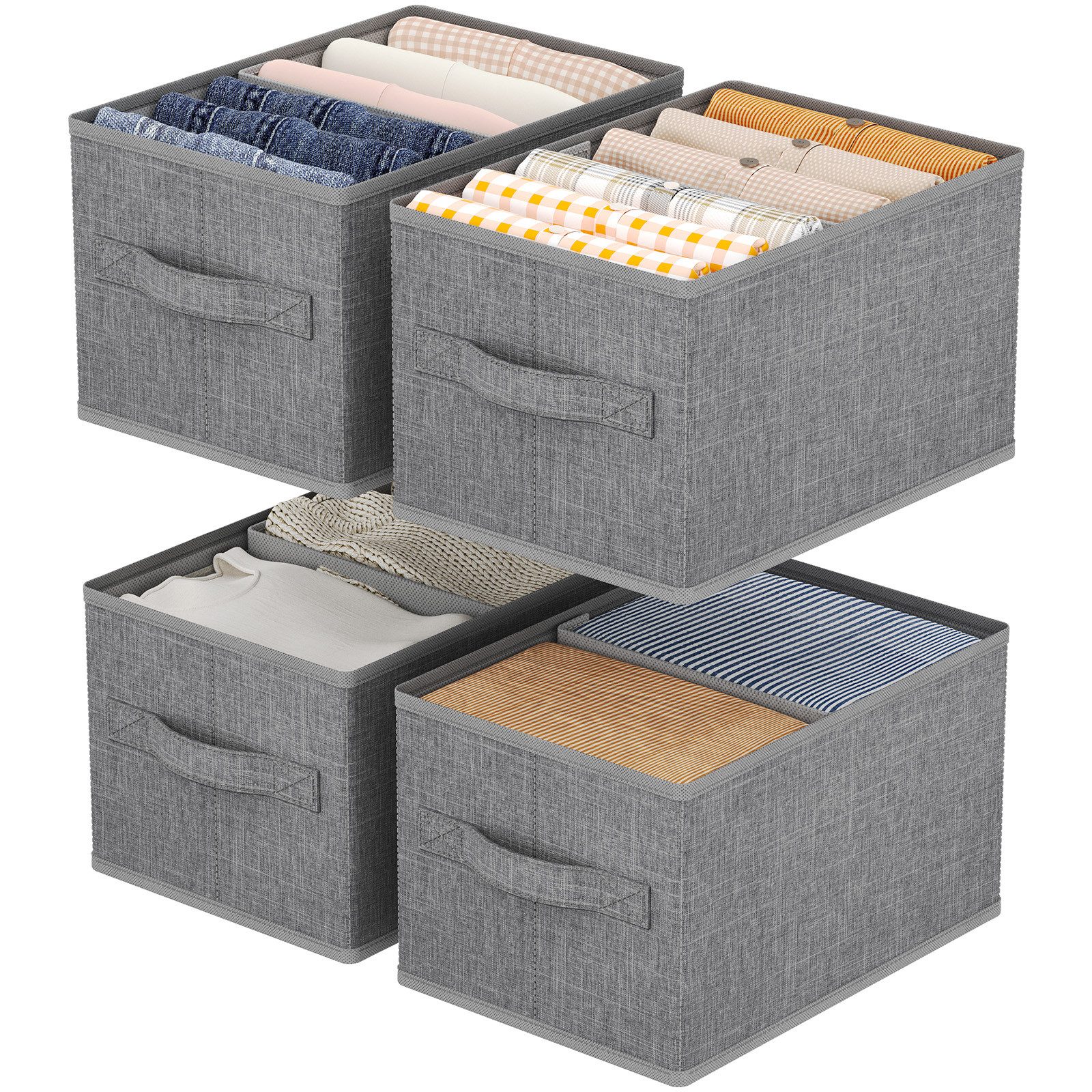 Lifewit Aufbewahrungsdose Groß faltbarer Kleiderschrank, Aufbewahrungskorb günstig online kaufen