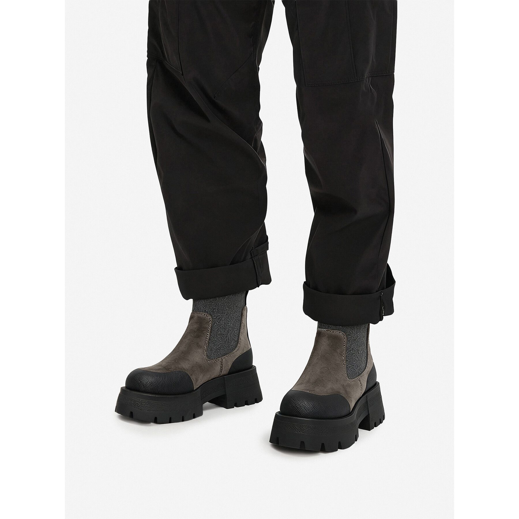 G-STAR G Star Raw Damen Chelsea Boots Grau Chelseaboots