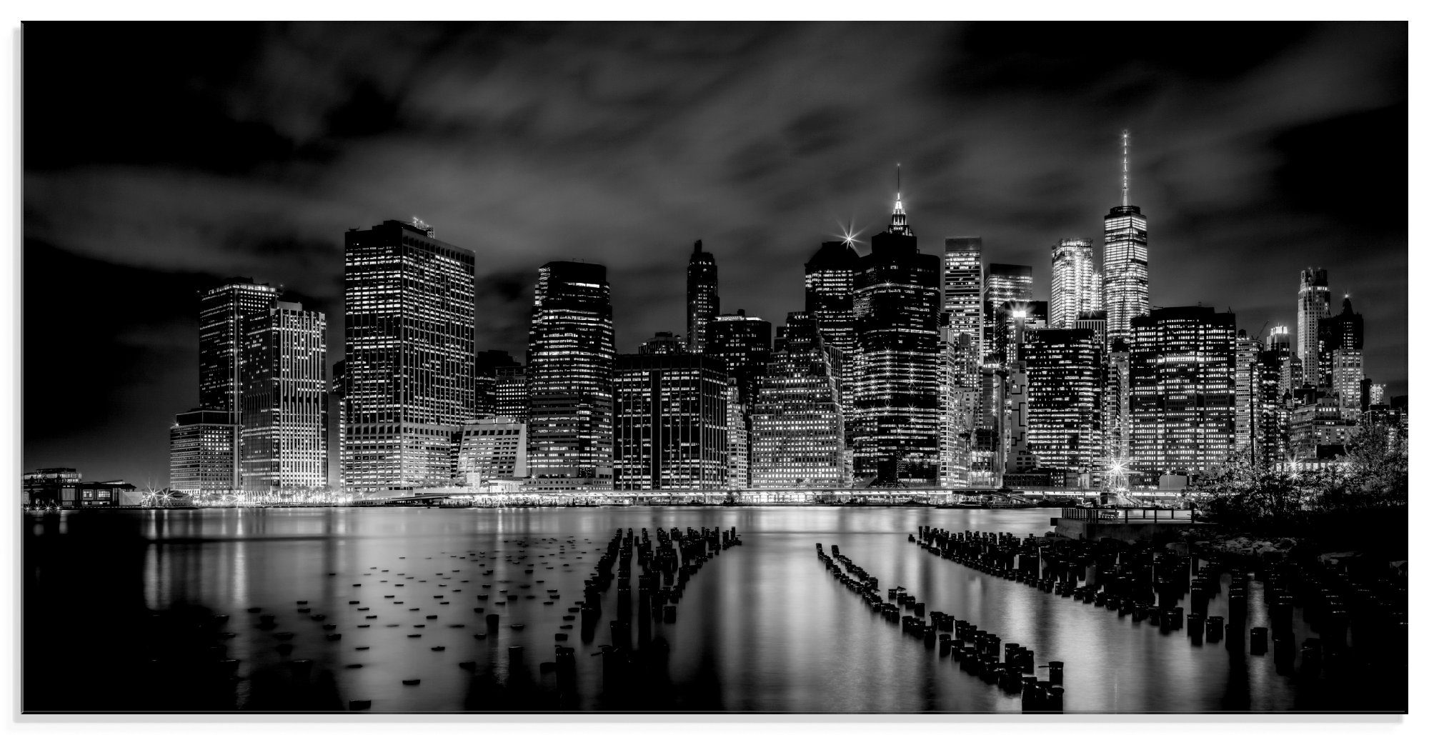 Artland Glasbild New York City St), I, Amerika verschiedenen (1 Größen in