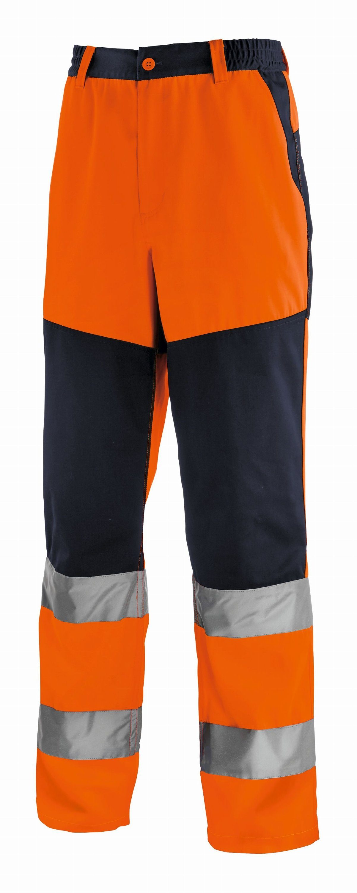 TRIZERATOP Arbeitshose Warnschutz-Bundhose ROCHESTER leuchtorange/navy Розмір 52 (1-tlg)