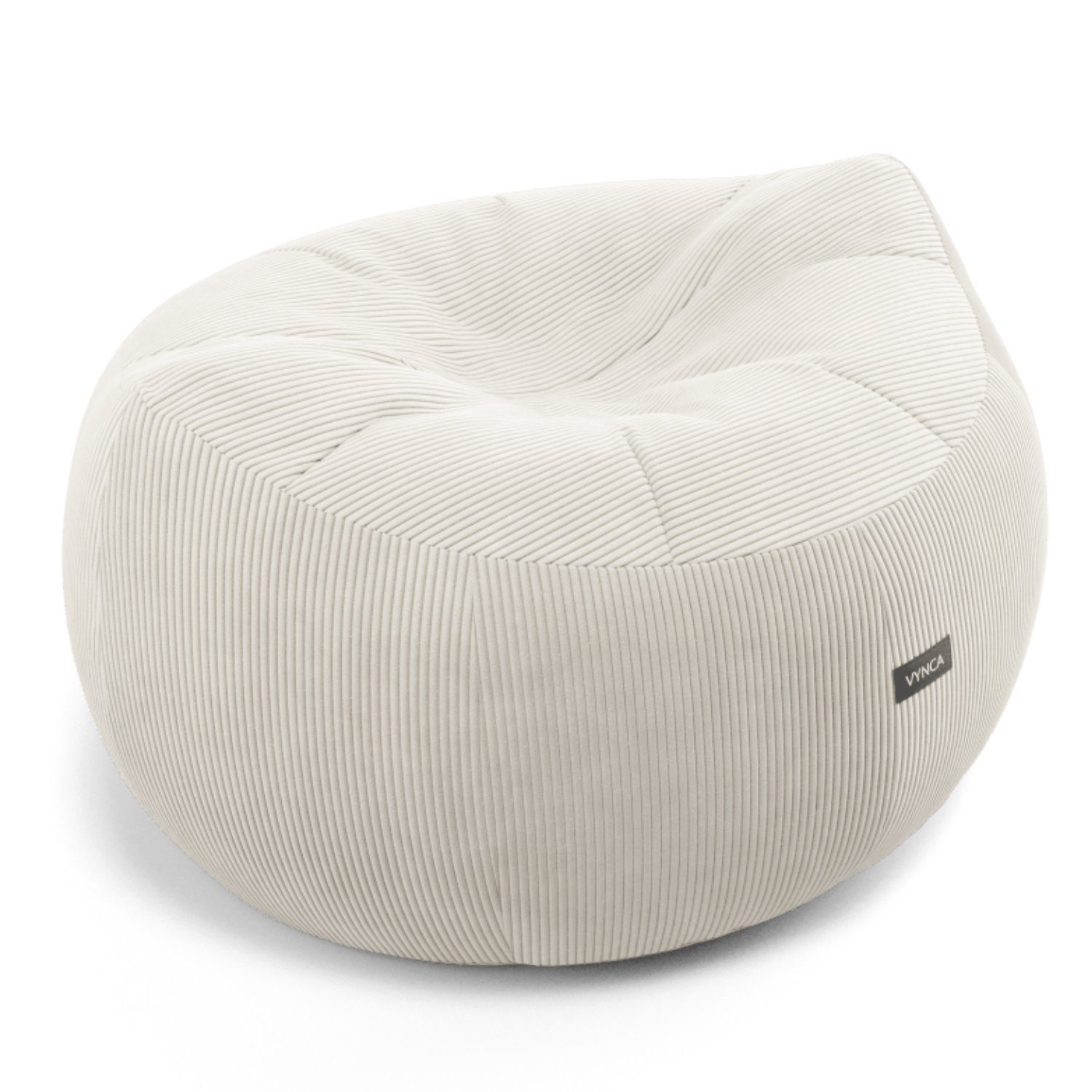 VYNCA Sitzsack Kyto Cord Beanbag Cord Indoor AntiqueWhite Europe, in Made Sitzsack, (Sitzsack), Stoffart