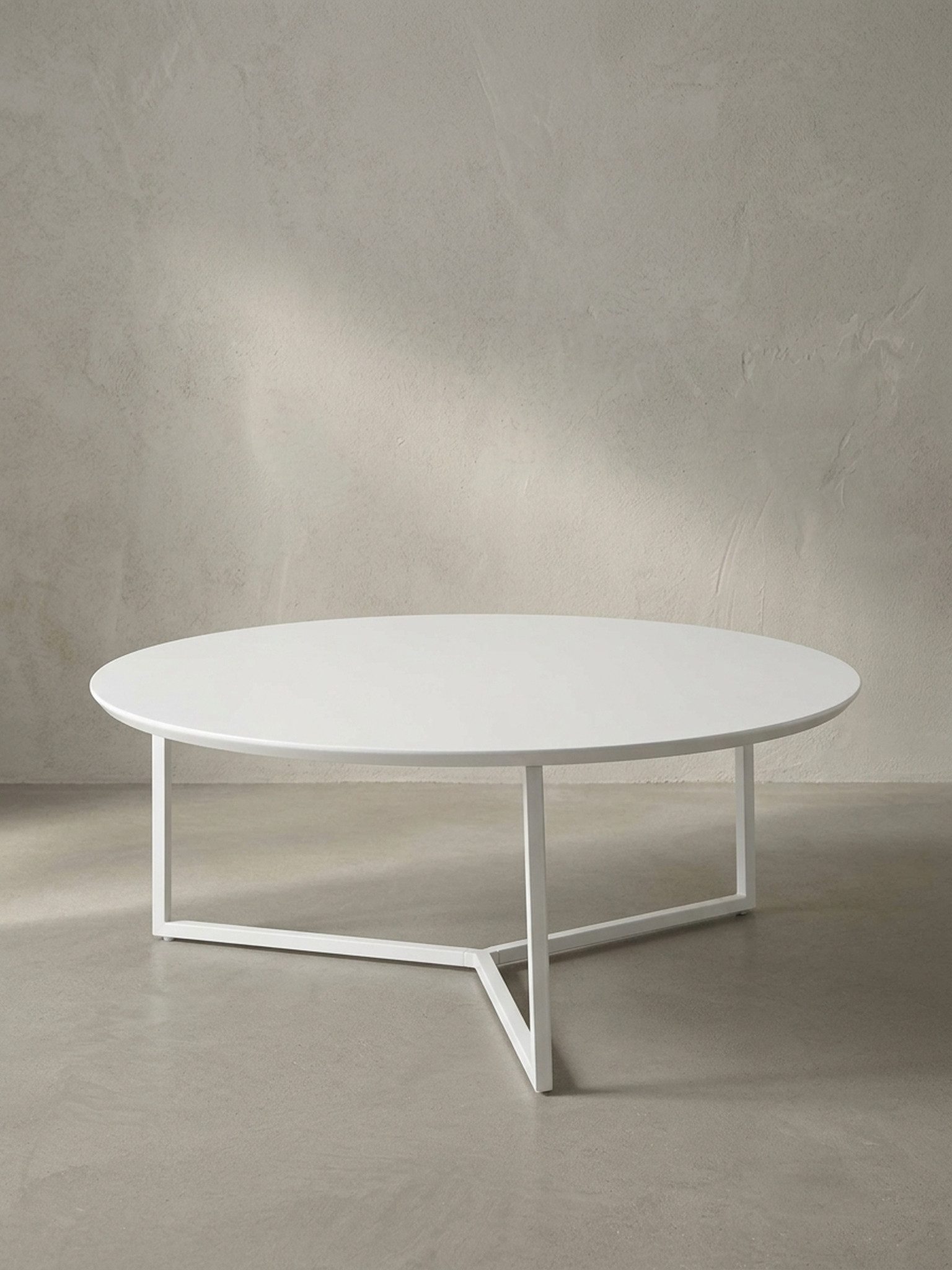 KADIMA DESIGN Couchtisch MDF-Holz Kaffeetisch in Weiß mit Metallbeinen, zeitloses Design