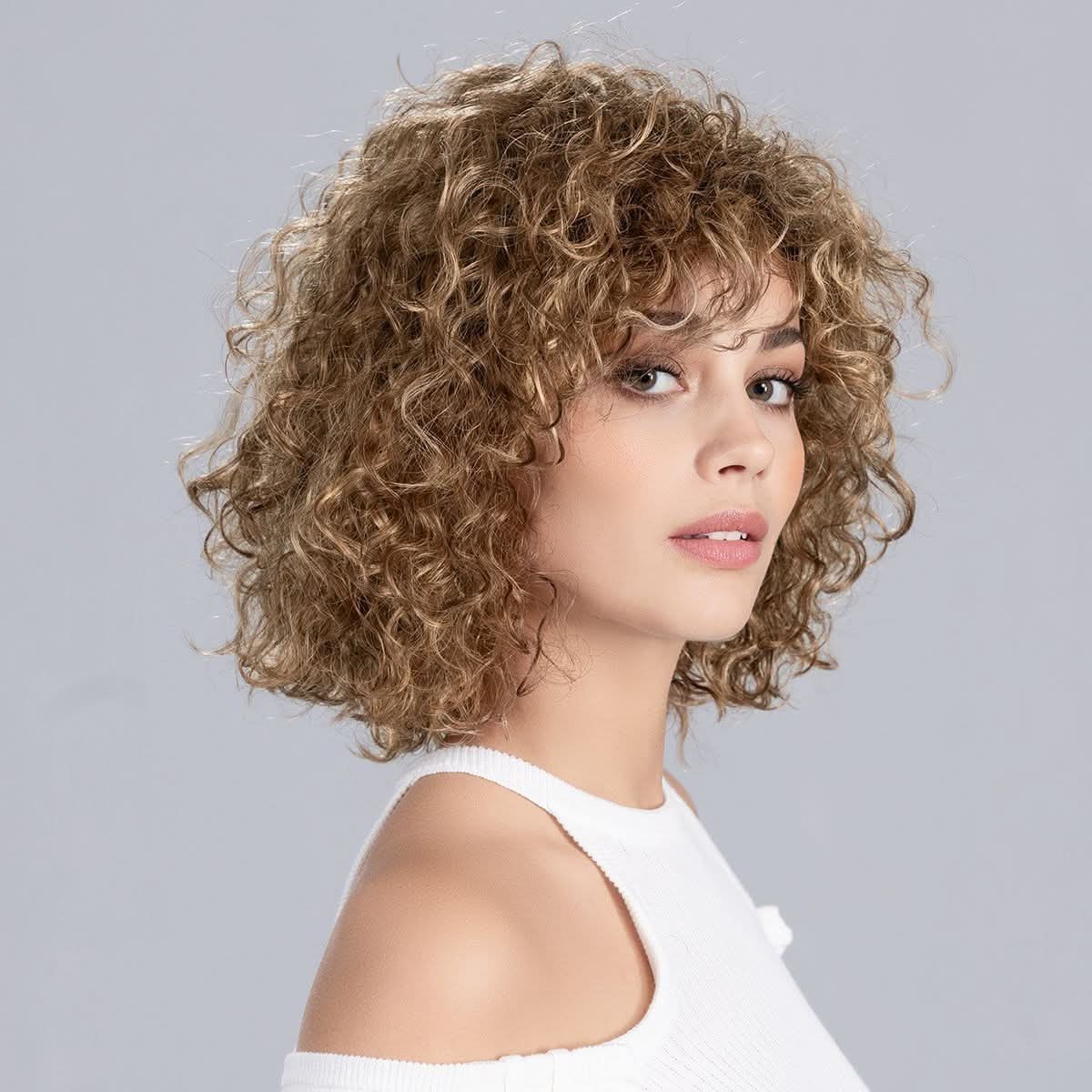 Ellen Wille Kunsthaarperücke Ellen Wille Disco, Locken-Perücke, mit natürlicher Lace-Front und 100g Leichtgewicht