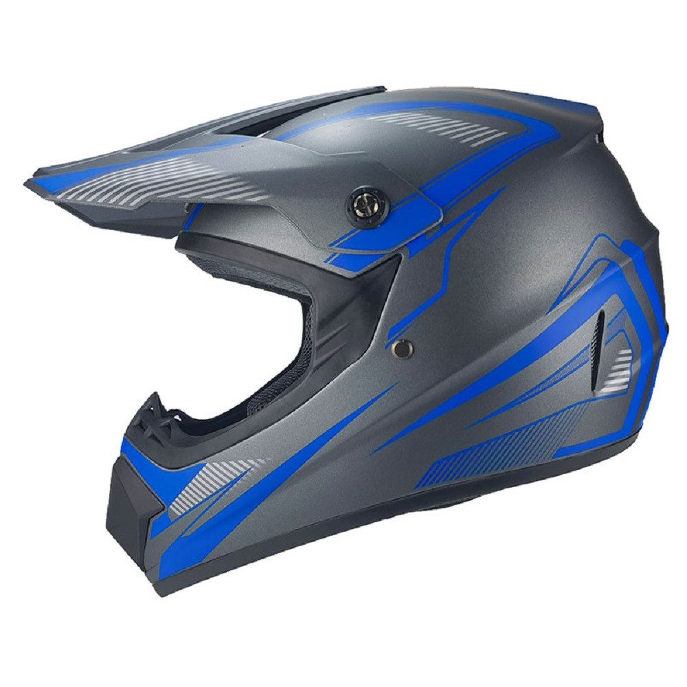 FunSport-Factory Motocrosshelm Shadow Kinder Crosshelm Motocross Helm Kinder Motorradhelm Offroad
