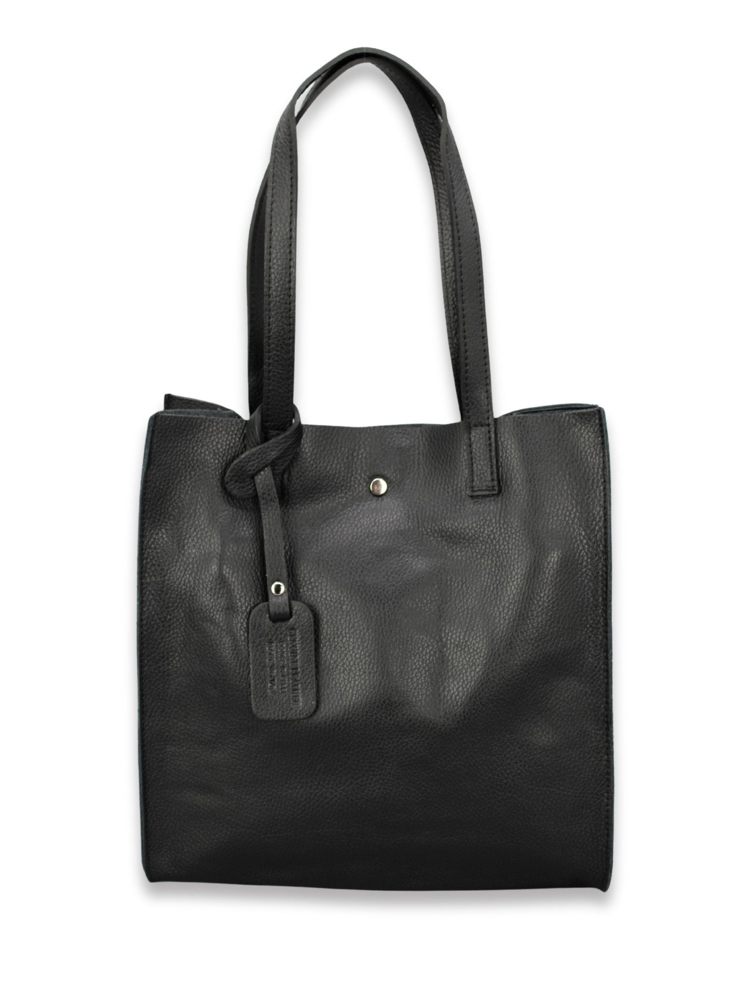 Adel Bags Shopper BENITA Schultertasche für Damen, Handtasche, echtes Leder, herausnehmbares Innenfach, Made in Italy