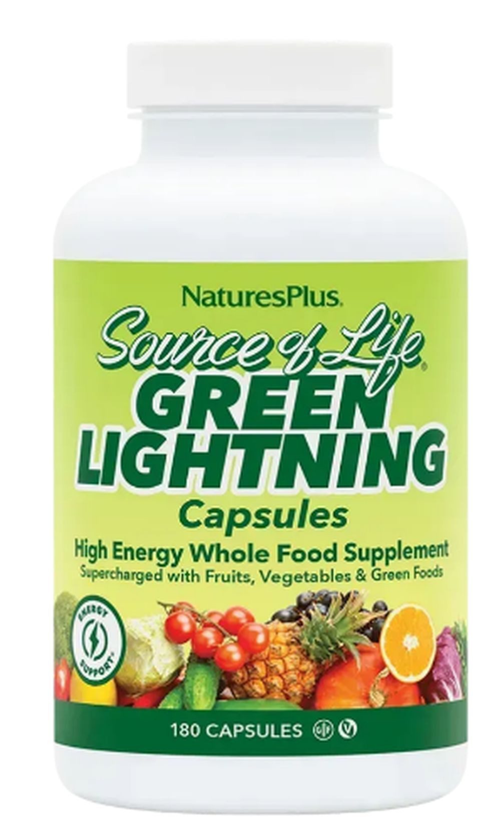 Natures Plus Natures Plus Source of Life Green Lightning-180 Kapseln Kapseln