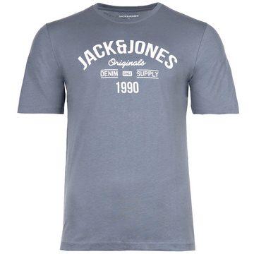 Jack & Jones T-Shirt Herren T-Shirt, 5er Pack - JJLEOGRA TEE CREW NECK