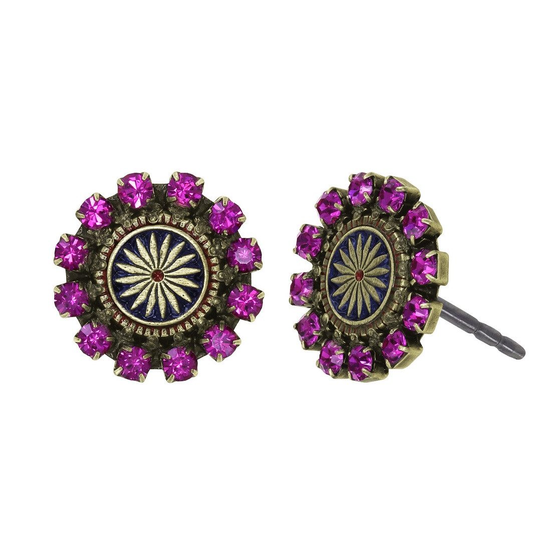 KONPLOTT Paar Ohrstecker Konplott: Ohrstecker Medallion Glam