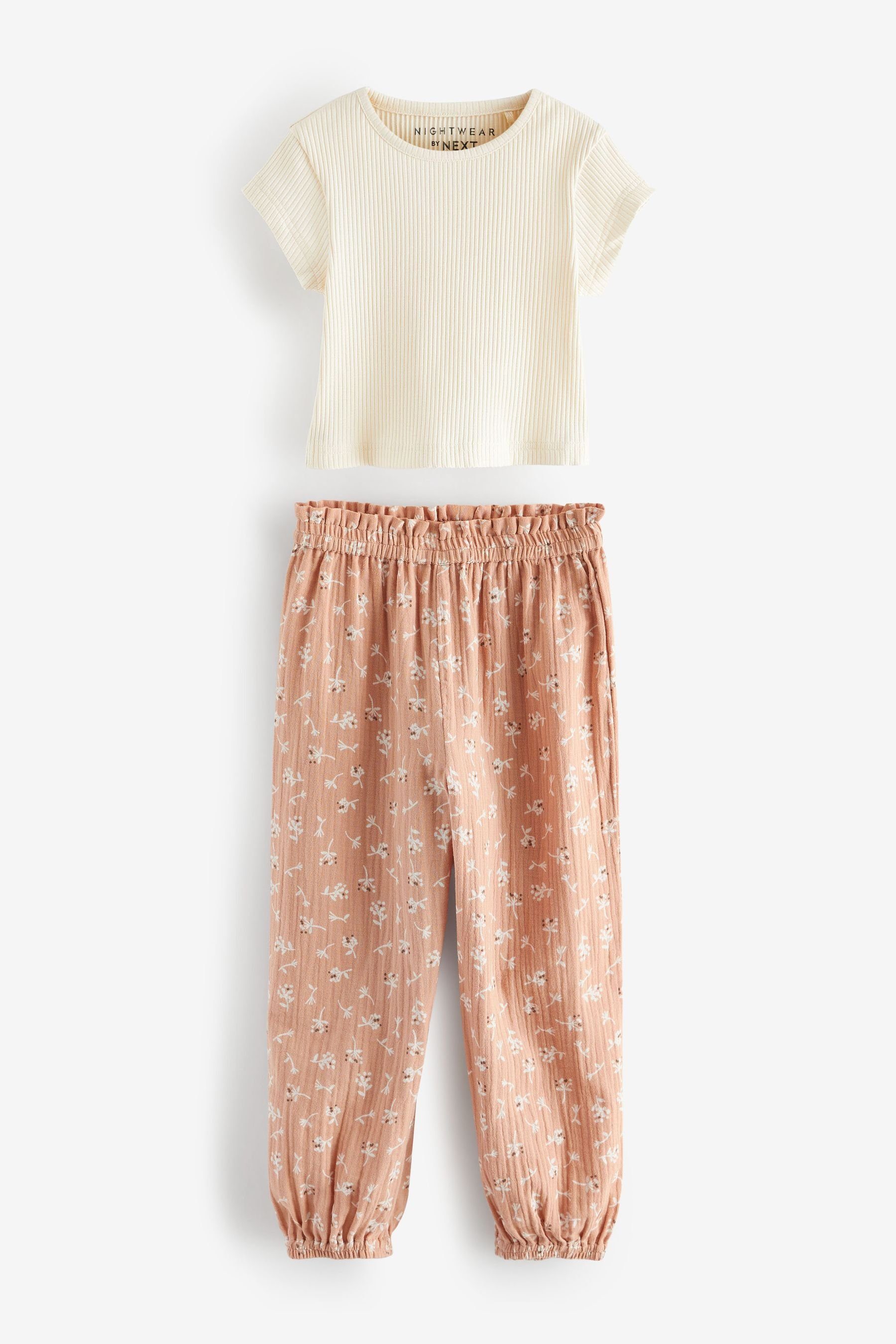 Next Pyjama Jogger Schlafanzug (2 tlg) Neutral