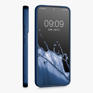 kwmobile Handyhülle Case für Samsung Galaxy S22 Plus, Hülle Silikon metallisch schimmernd - Handyhülle Cover
