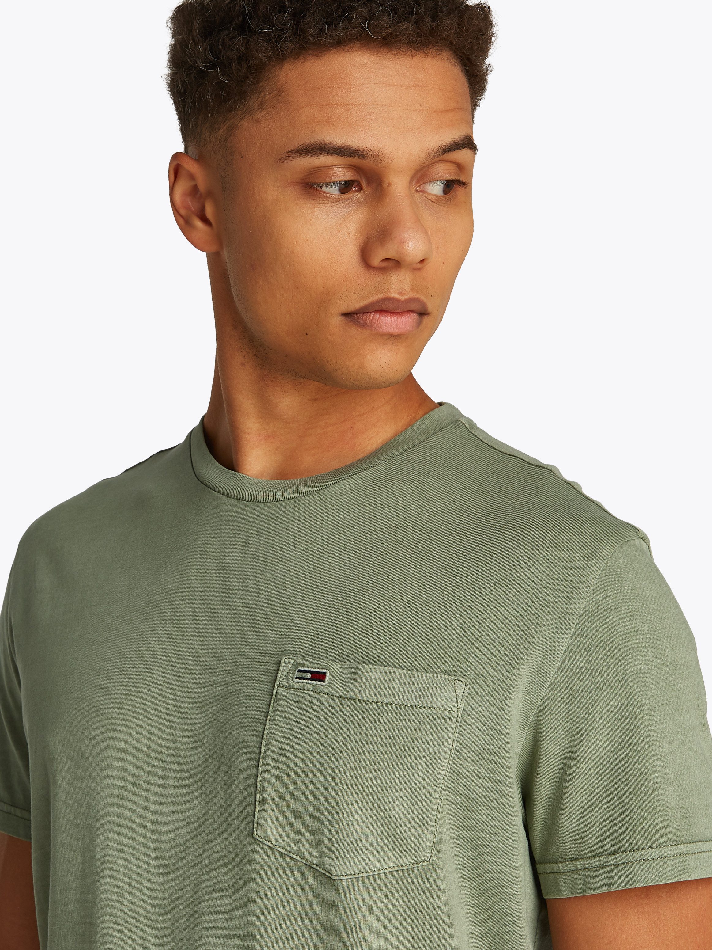 Tommy Jeans T-Shirt TJM SLIM WASHED günstig online kaufen
