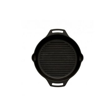 Petromax Grillpfanne Petromax Grillpfanne Feuerpfanne gp30h-t Gusseisen 30cm Bratpfanne, Gusseisen