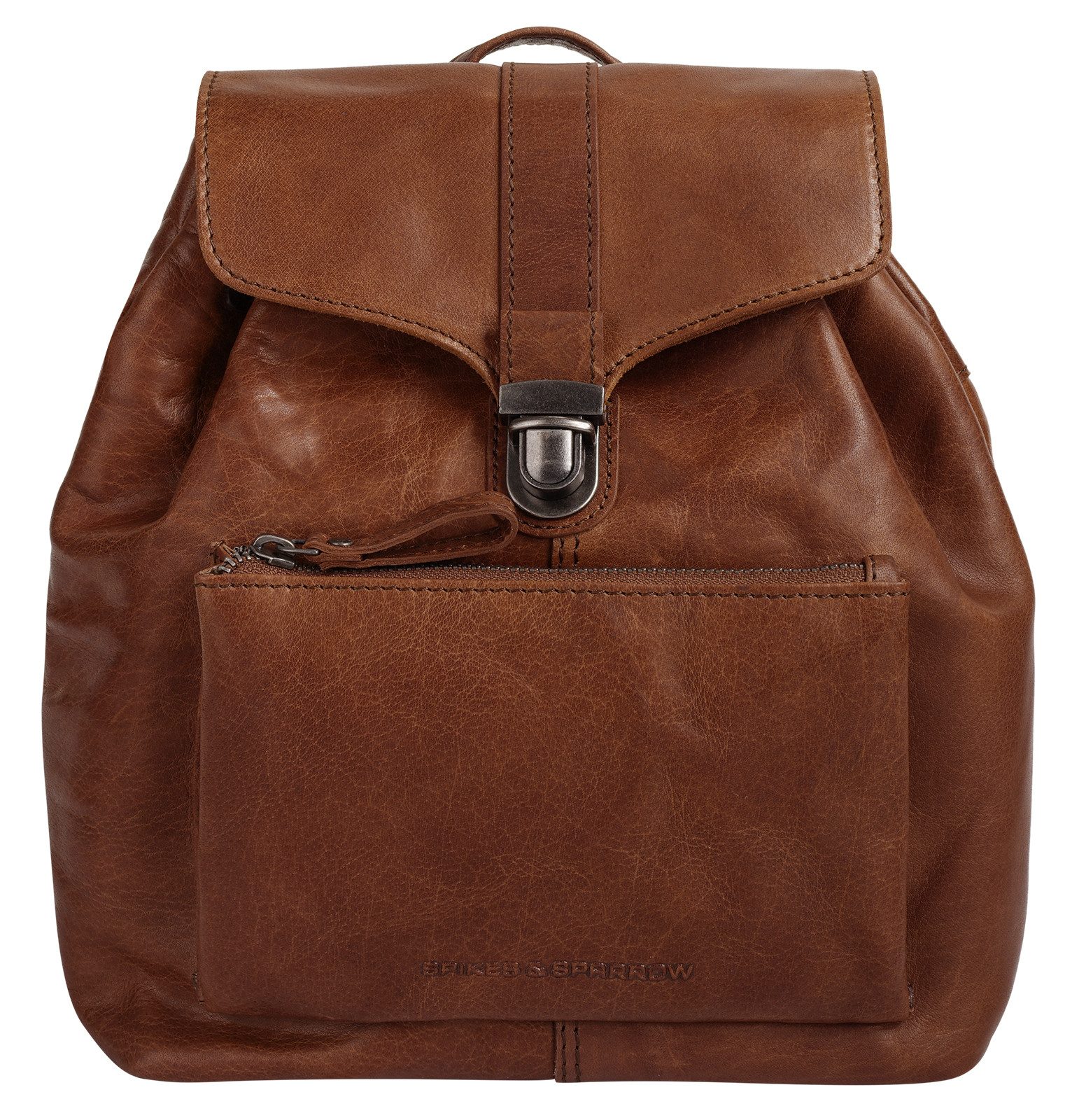 Spikes & Sparrow Cityrucksack, echt Leder