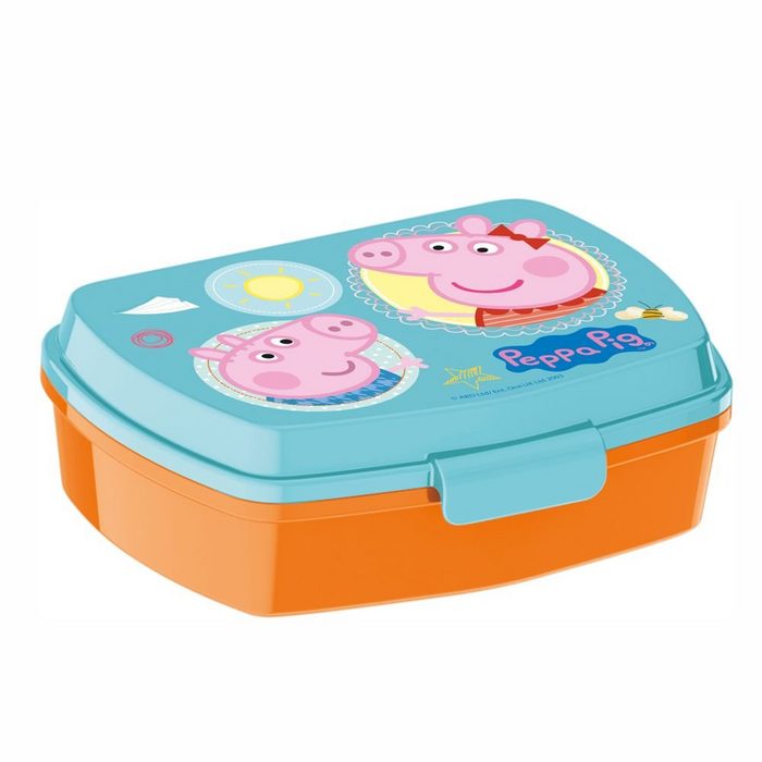 Peppa Pig Lunchbox Brotdose Peppa Wutz Peppa Pig Box Frühstück Kinder Vesper Dose