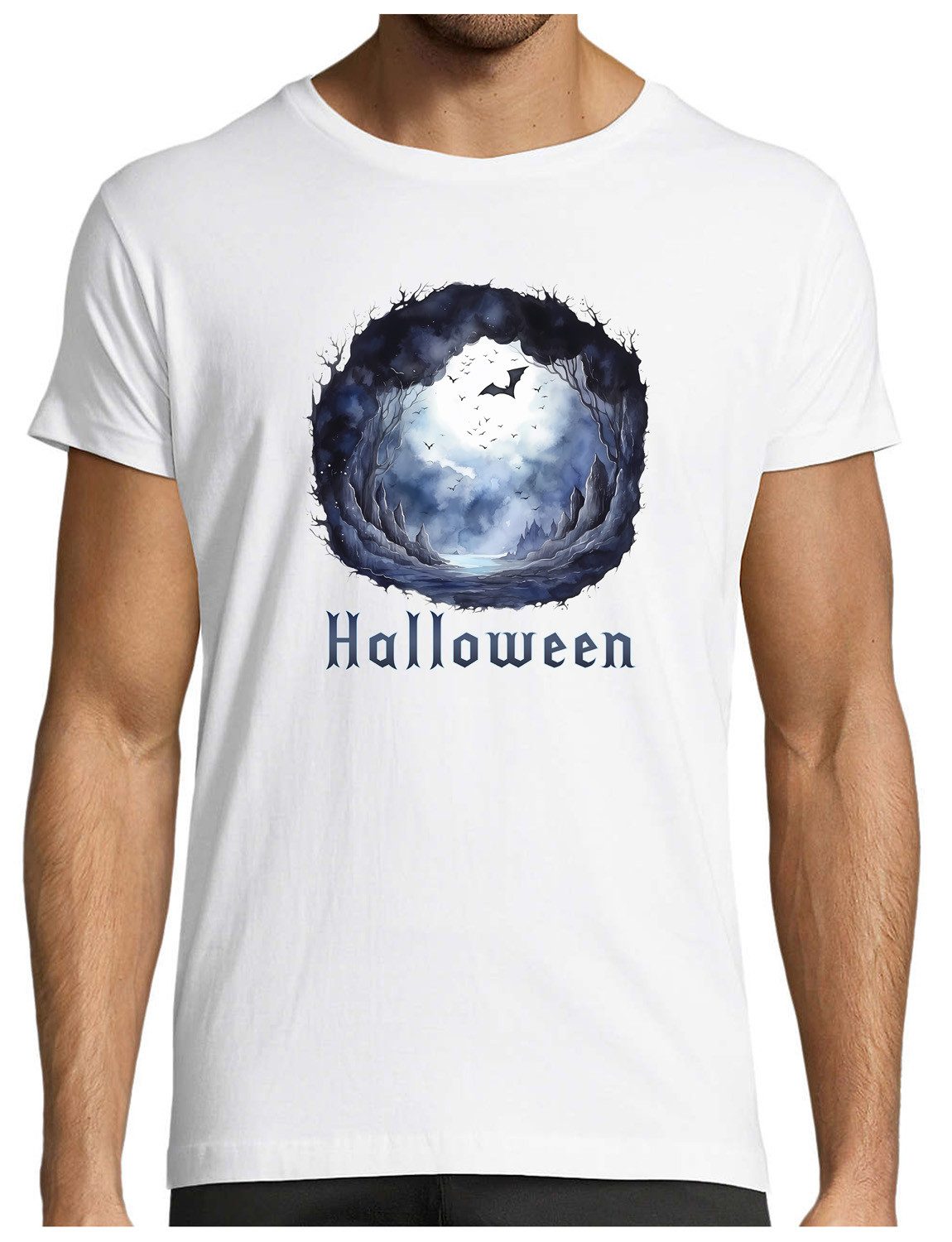 MyDesign24 T-Shirt Herren Halloween Shirt - günstig online kaufen