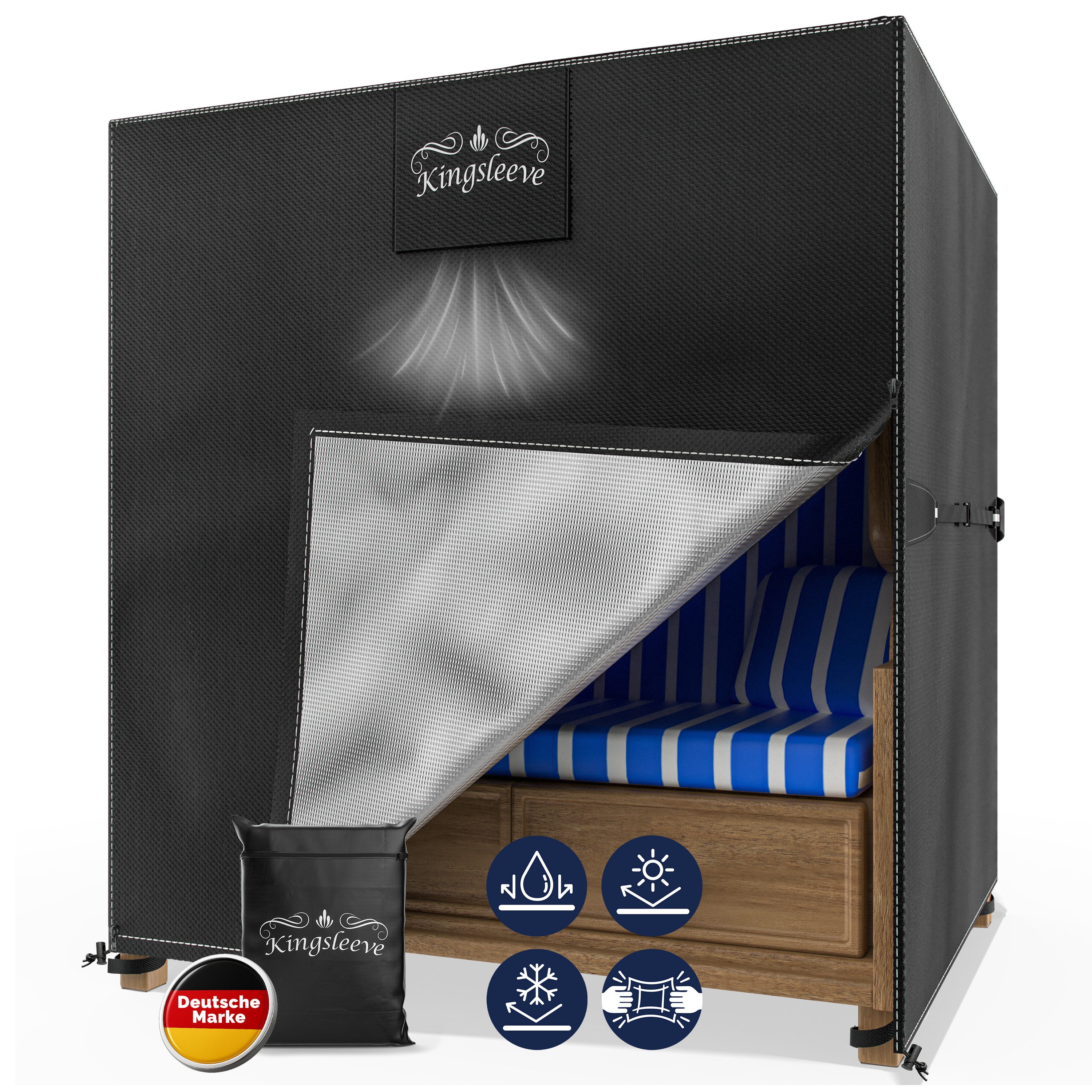 Kingsleeve Strandkorb-Schutzhülle, Winterfest Wasserdicht Abdeckung Abdeckp günstig online kaufen