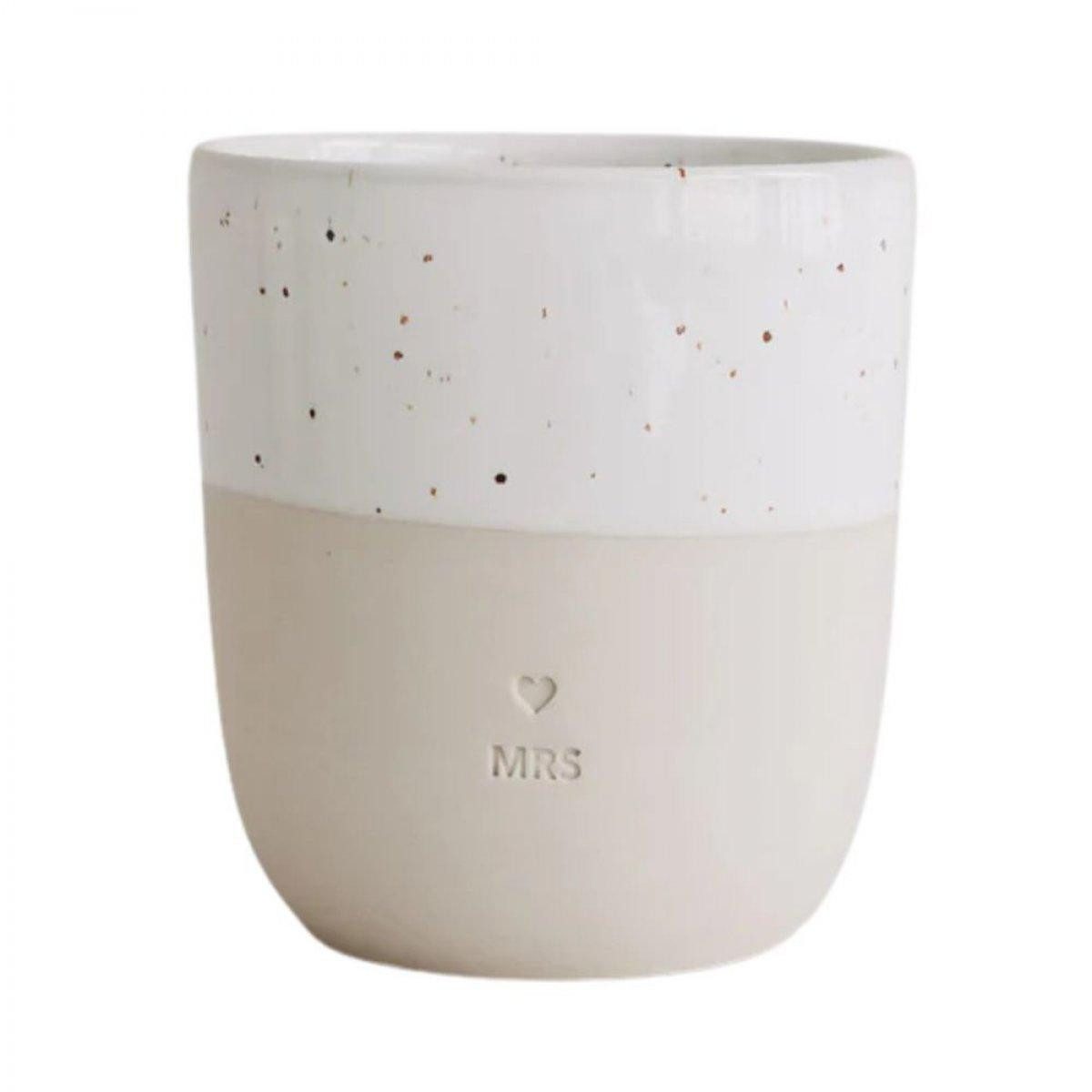Eulenschnitt Tasse Becher Mrs