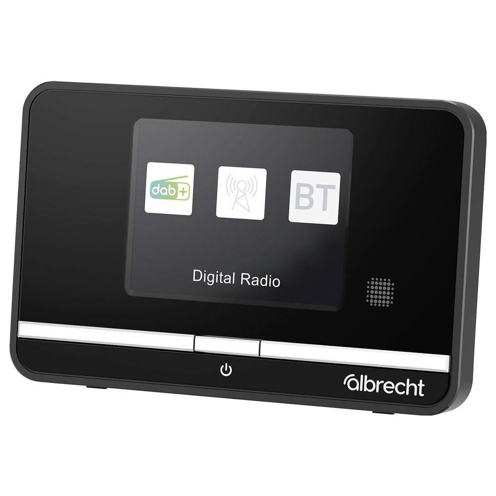 Albrecht DR 521 Tischradio DAB+, UKW AUX, Bluetooth®, DAB+, UKW Inkl. Radio (Inkl. Fernbedienung, Weckfunktion)