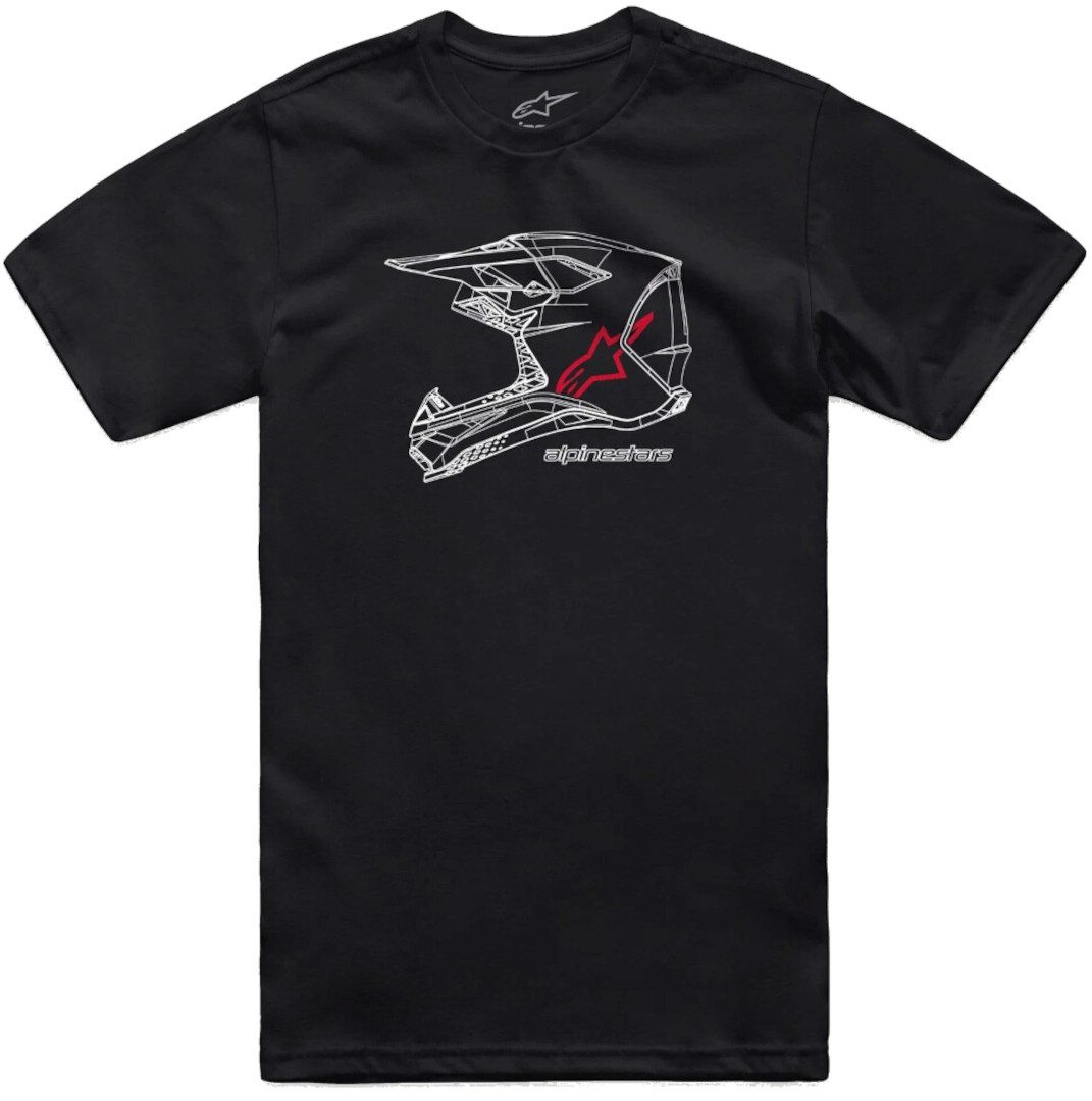 Alpinestars T-Shirt Mx Helm T-Shirt