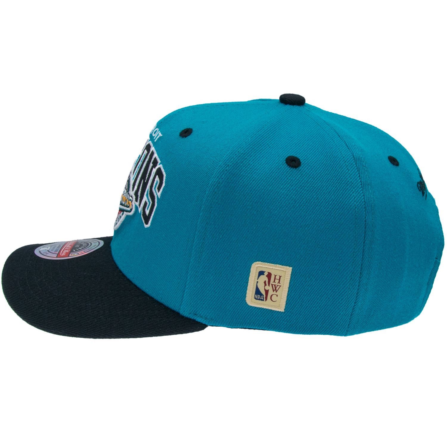 Mitchell & Ness Snapback Cap Stretch Classic Red Detroit Pistons