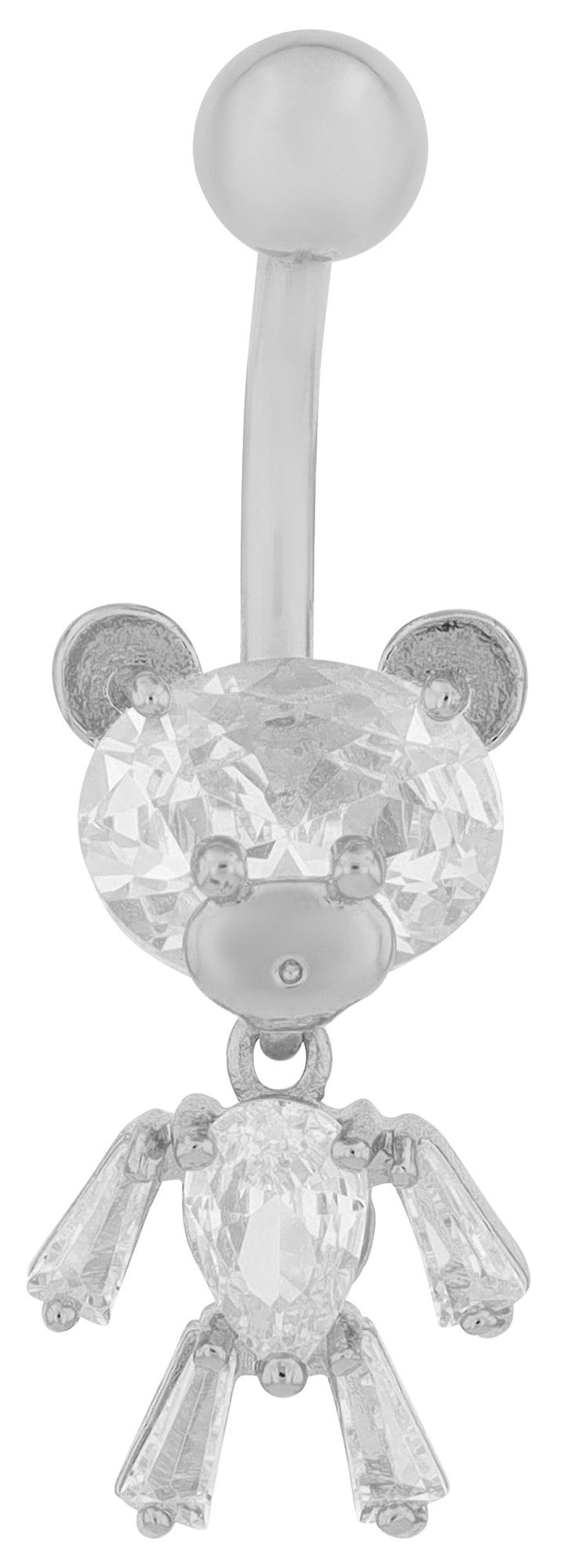 Bauchnabelpiercing Zirkonia