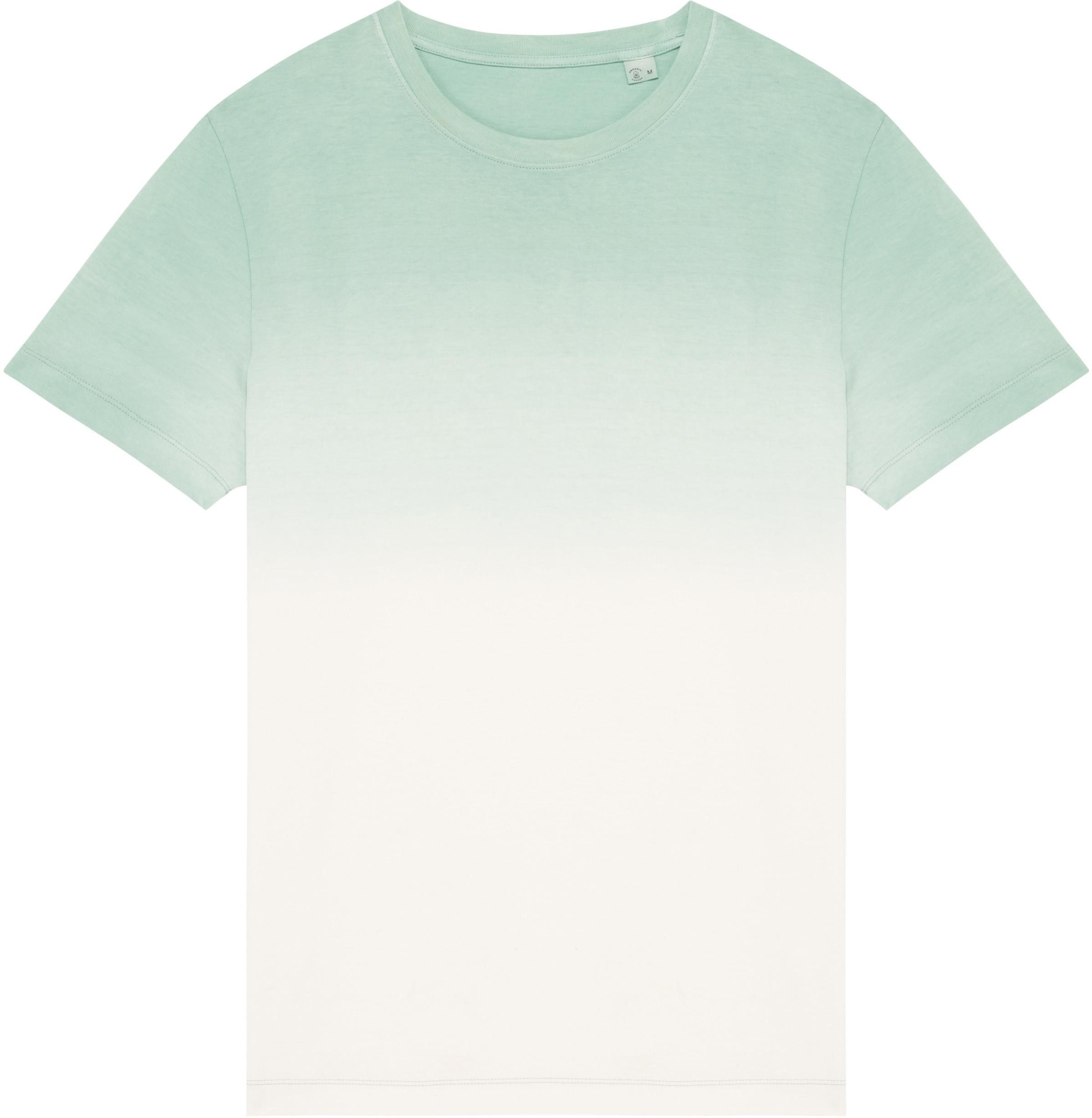 Native Spirit Rundhalsshirt Umweltfreundliches Unisex Dip Dye T-Shirt