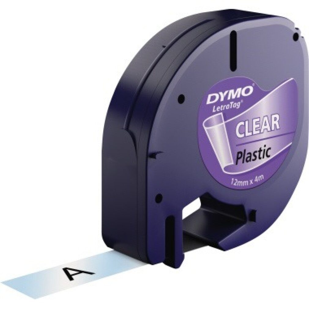 DYMO Druckerband Schriftband 12267 Plastic Transparent (S0721530)
