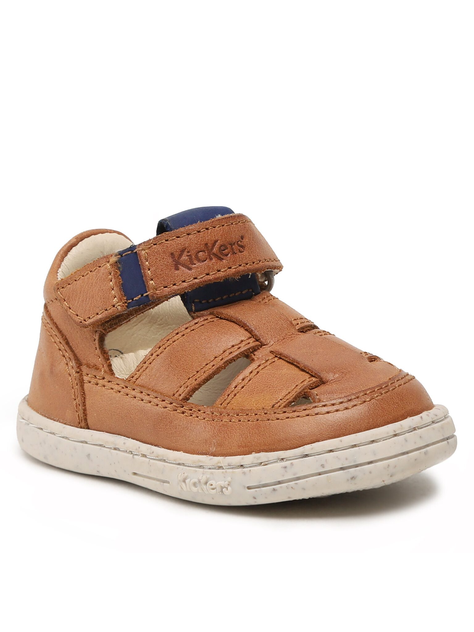 Kickers Сандалии Tractus 894822-10 M Camel Bleu Sandale