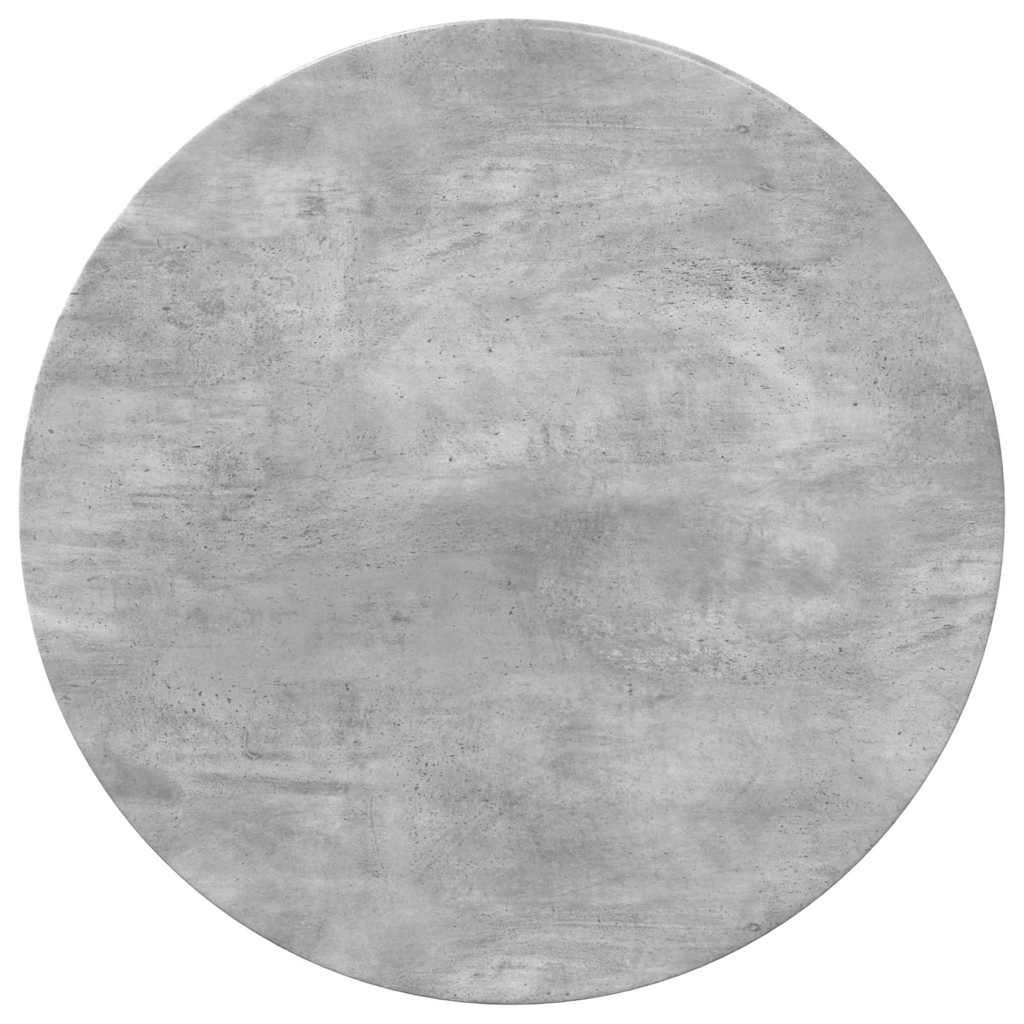 vidaXL Tischplatte Tischplatte Betongrau 70 x 70 x 1,5 cm Holzwerkstoff (1 St)