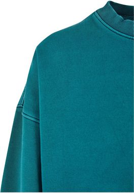URBAN CLASSICS Sweater Urban Classics Damen Ladies Oversized Stone Washed Crewneck (1-tlg)