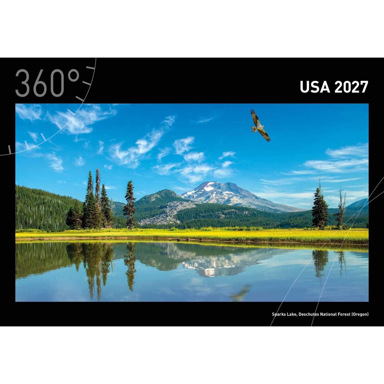 WALTER Wandkalender USA - Premiumkalender 2027