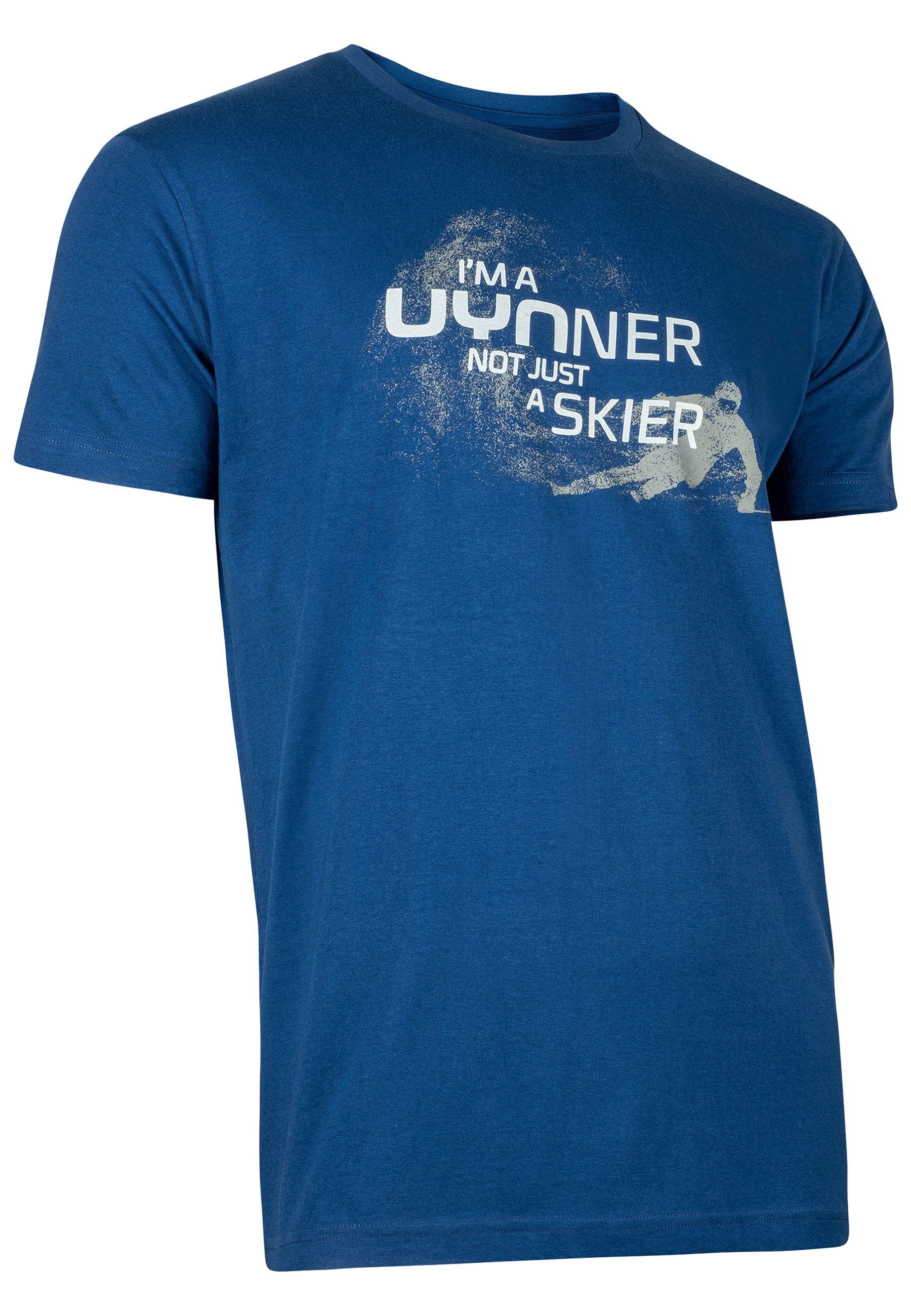 UYN T-Shirt Club Skier (1-tlg) blau
