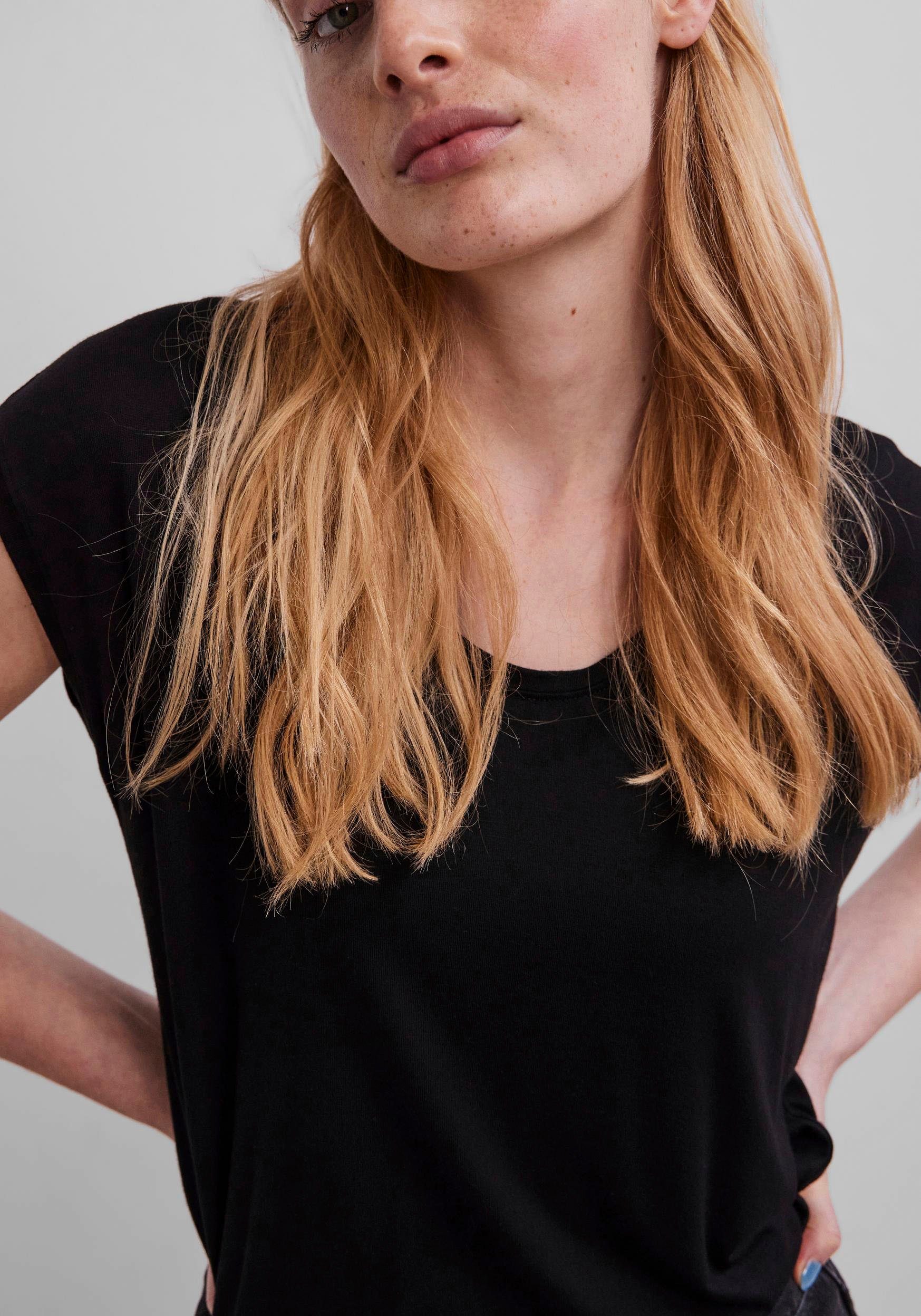 pieces Rundhalsshirt PCBILLO TEE SOLID NOOS günstig online kaufen