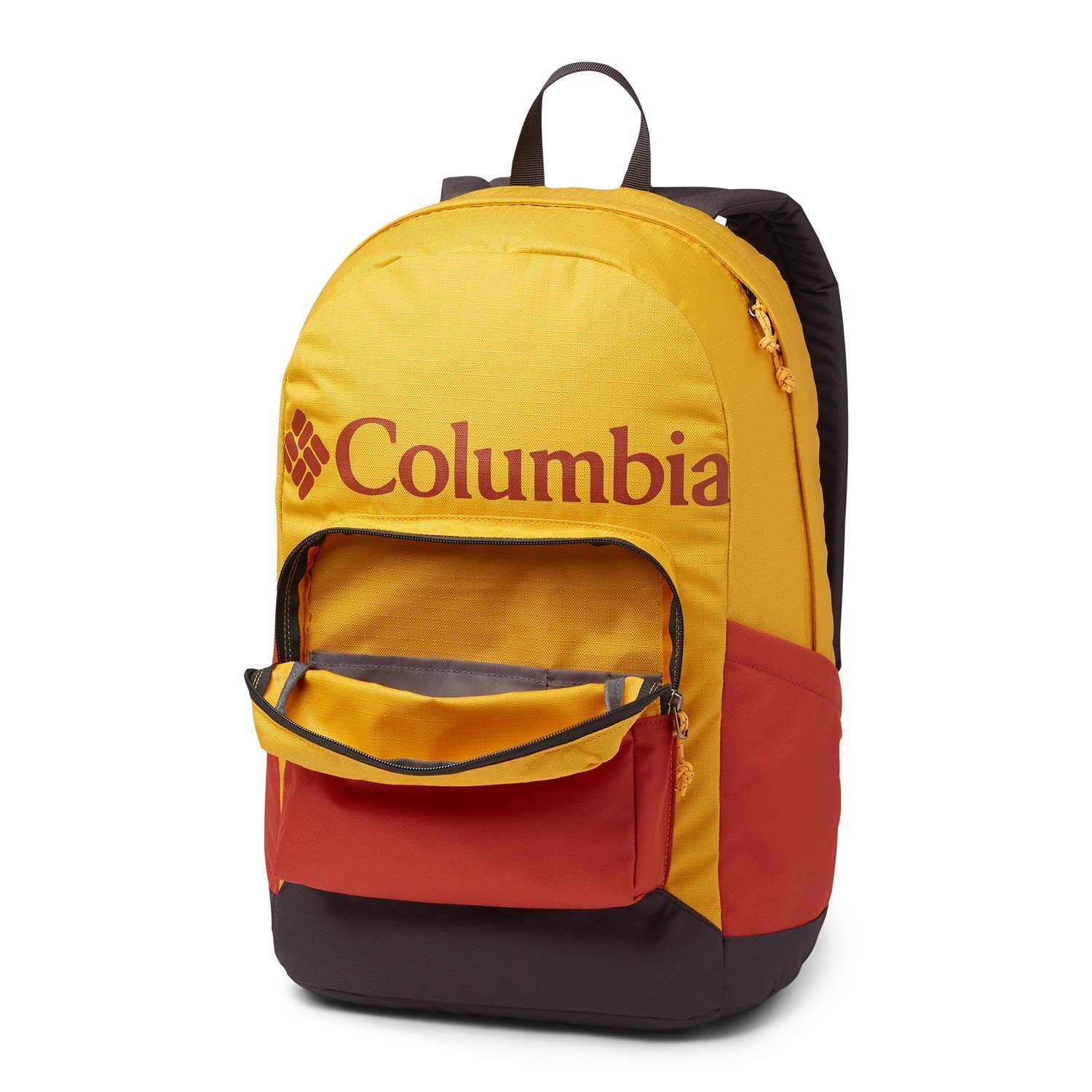 / Herren - Red Zigzag 22L Carnelian 790 Bright Daypack - Columbia Gold, Backpack