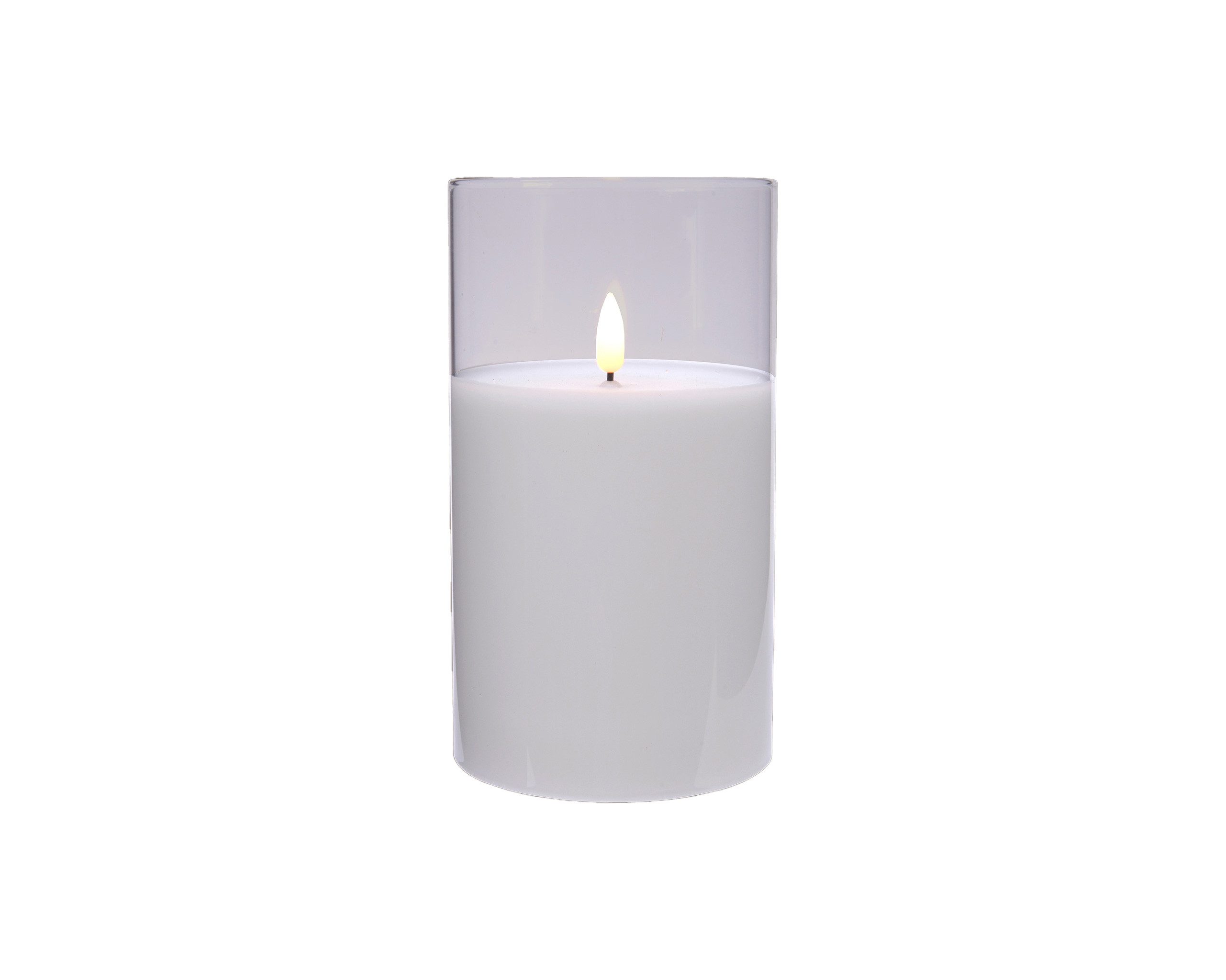 Lumineo LED-Kerze, LED Kerze im Glas günstig online kaufen