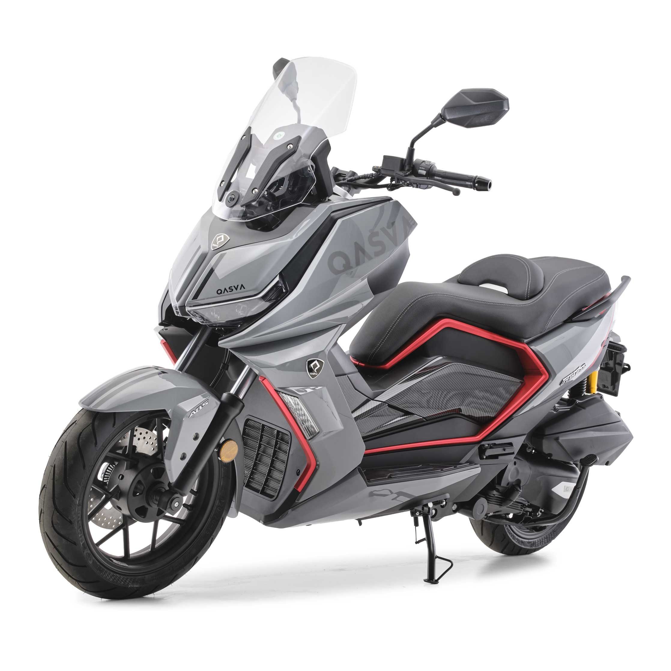 Burnout Motorroller GT-X 300 ccm Iron Fire, 300 ccm, 126 km/h, Euro 5+, Dashcam,7 Zoll Touchscreen,Navi,Keyless Go,verstellbares Windschild