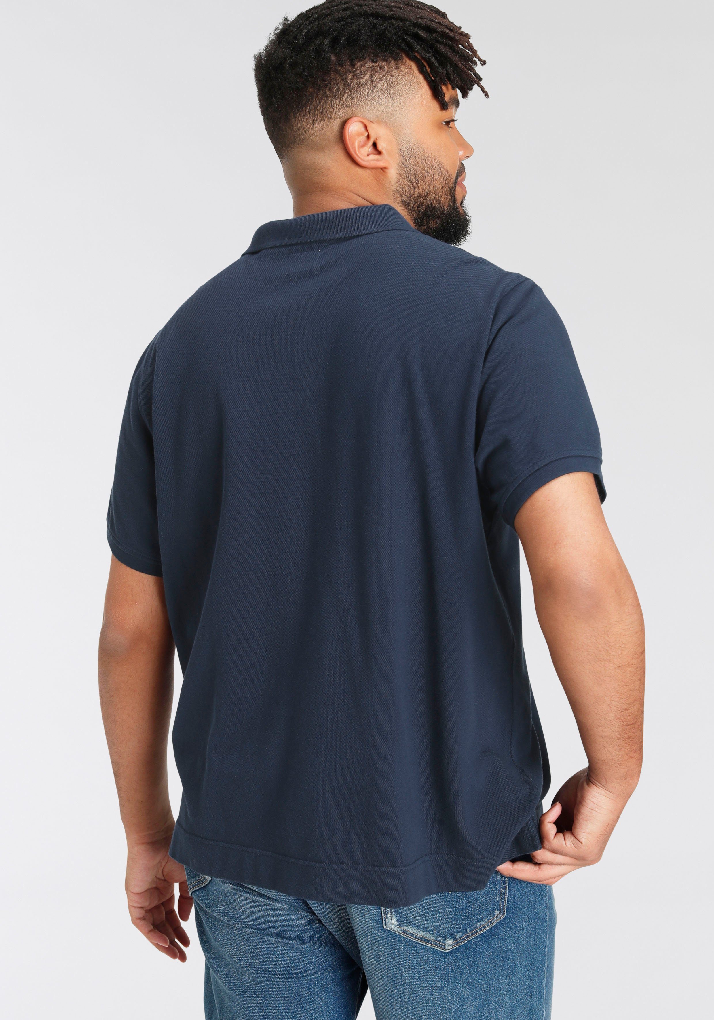 Poloshirt Plus gestreift Levi's® dark-blue O.G. BATWING BIG POLO