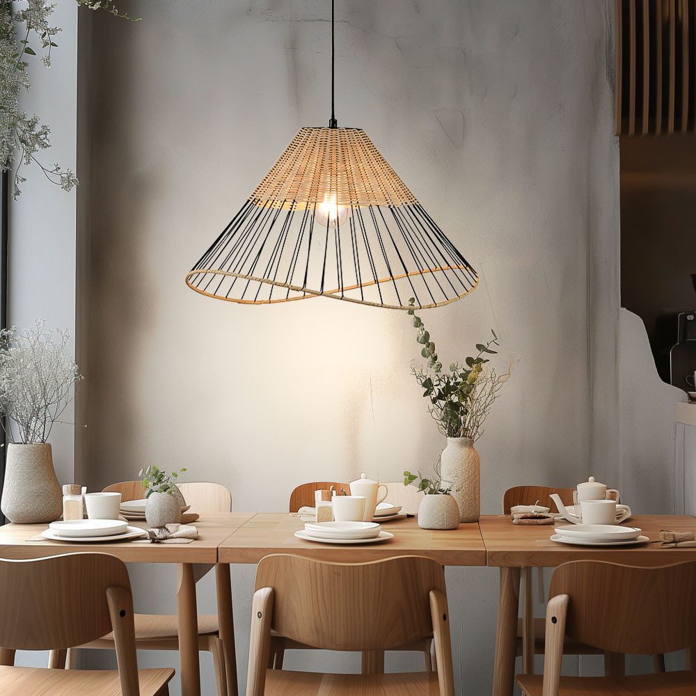 JUST LIGHT Pendelleuchte, Leuchtmittel nicht inklusive, Hängeleuchte Esszim günstig online kaufen