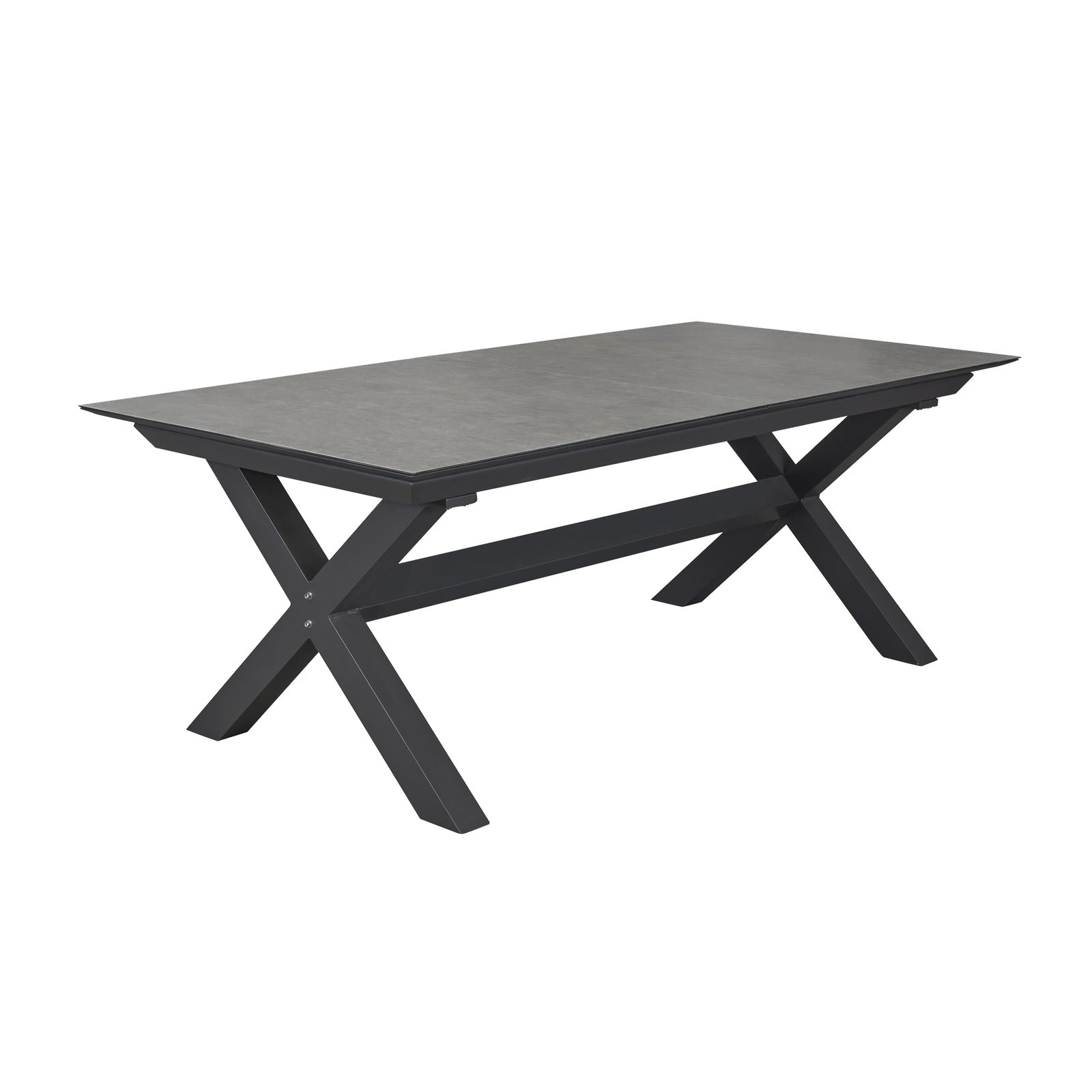 L.C. Wholesaler GmbH Gartentisch VANCOUVER, UV-beständig, wetterbeständig, pflegeleicht, ausziehbar