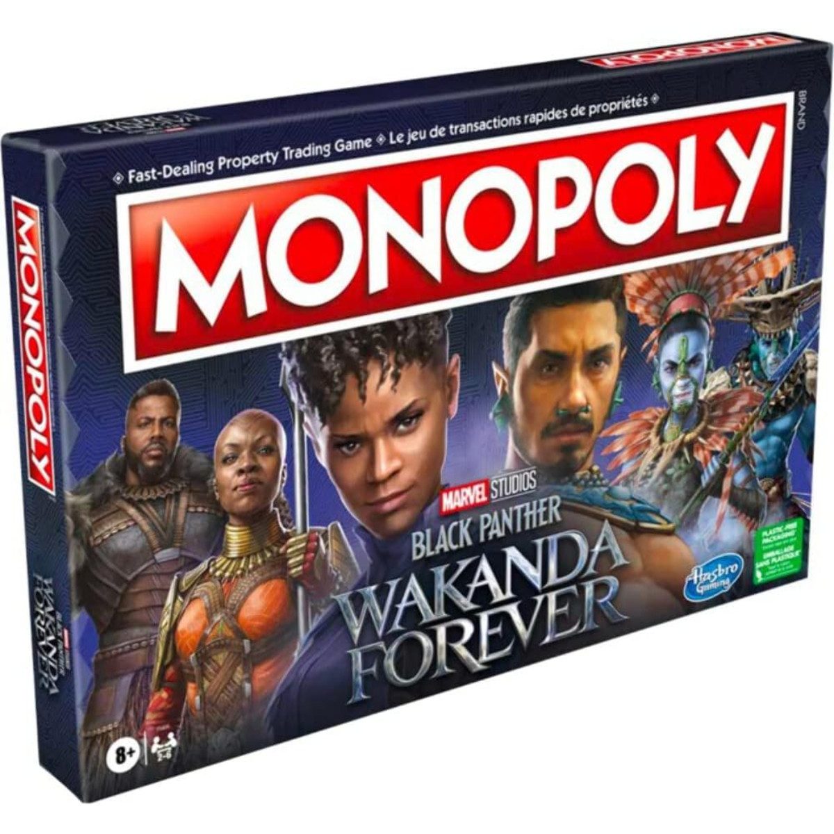 Monopoly Spiel Marvel Black Panther Monopoly Brettspiel für 2 bis 6 Spieler