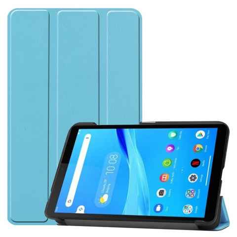 Wigento Tablet-Hülle Für Lenovo Tab M7 TB-7305F Tablet Tasche 3 folt Wake UP Smart Cover Etuis